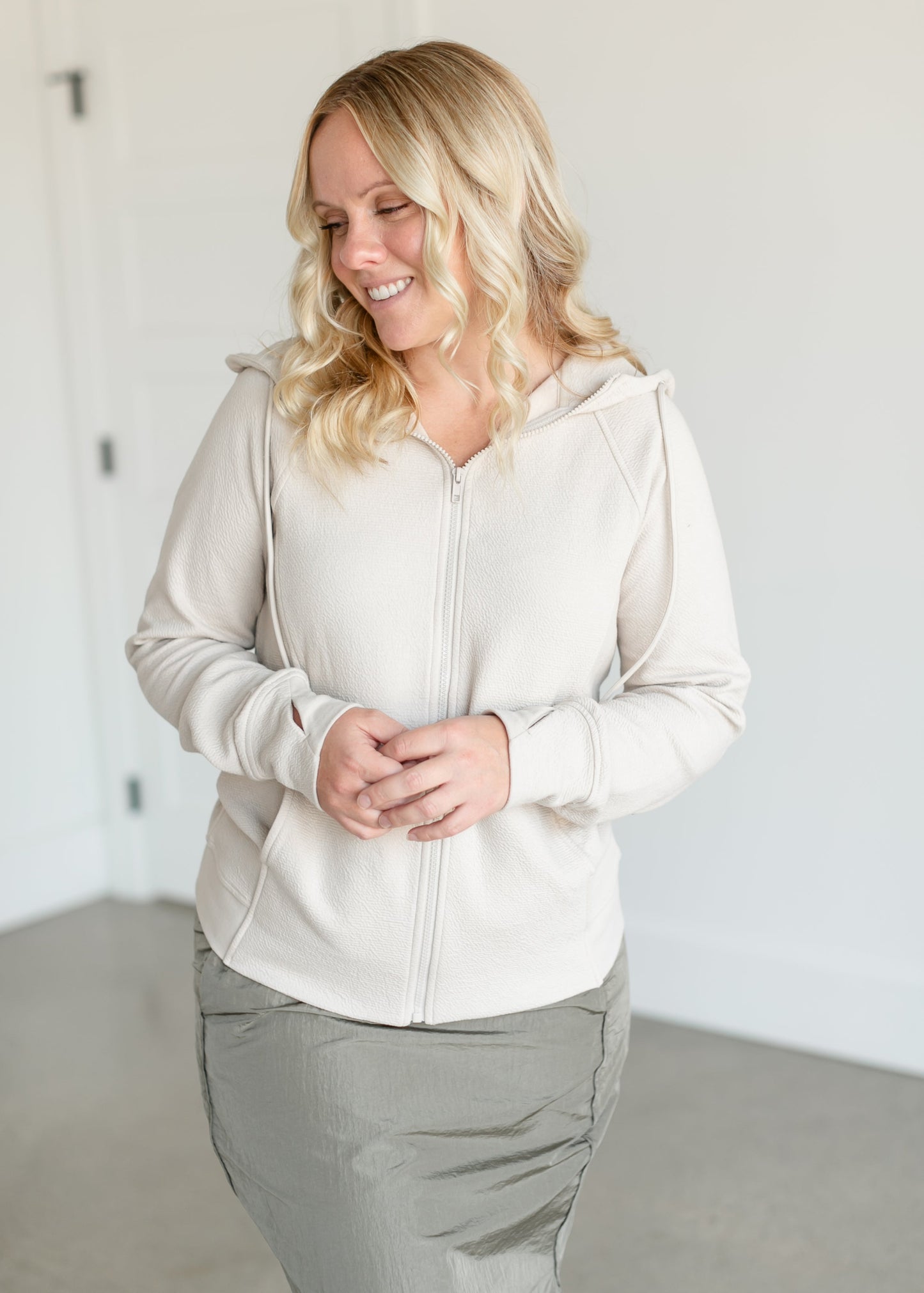 Silvana Full Zip Hoodie Jacket FF Tops