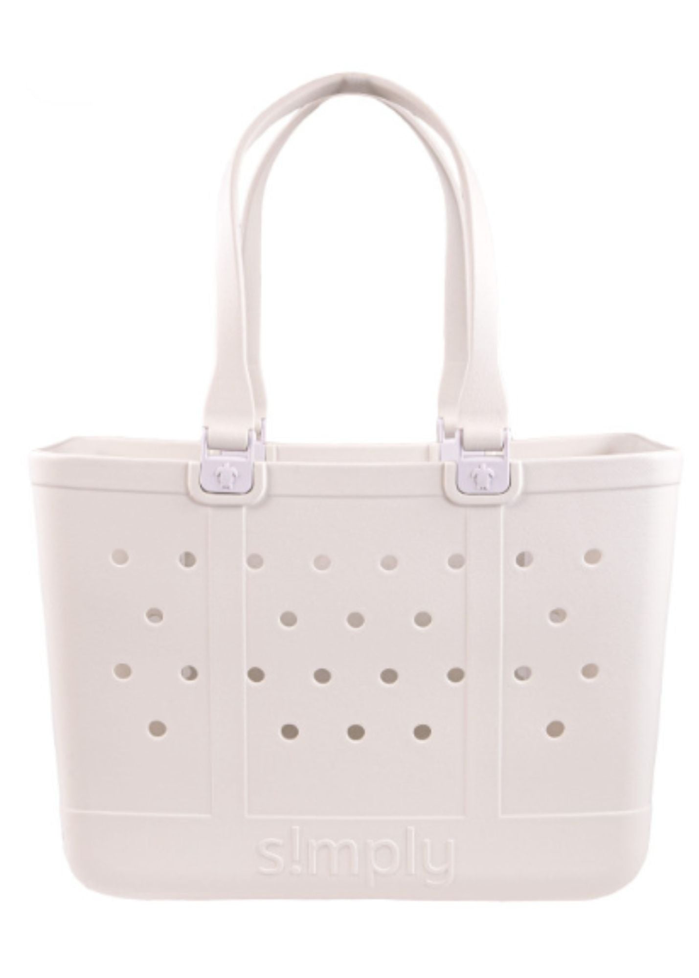 Simply Large Tote Bag Accessories White