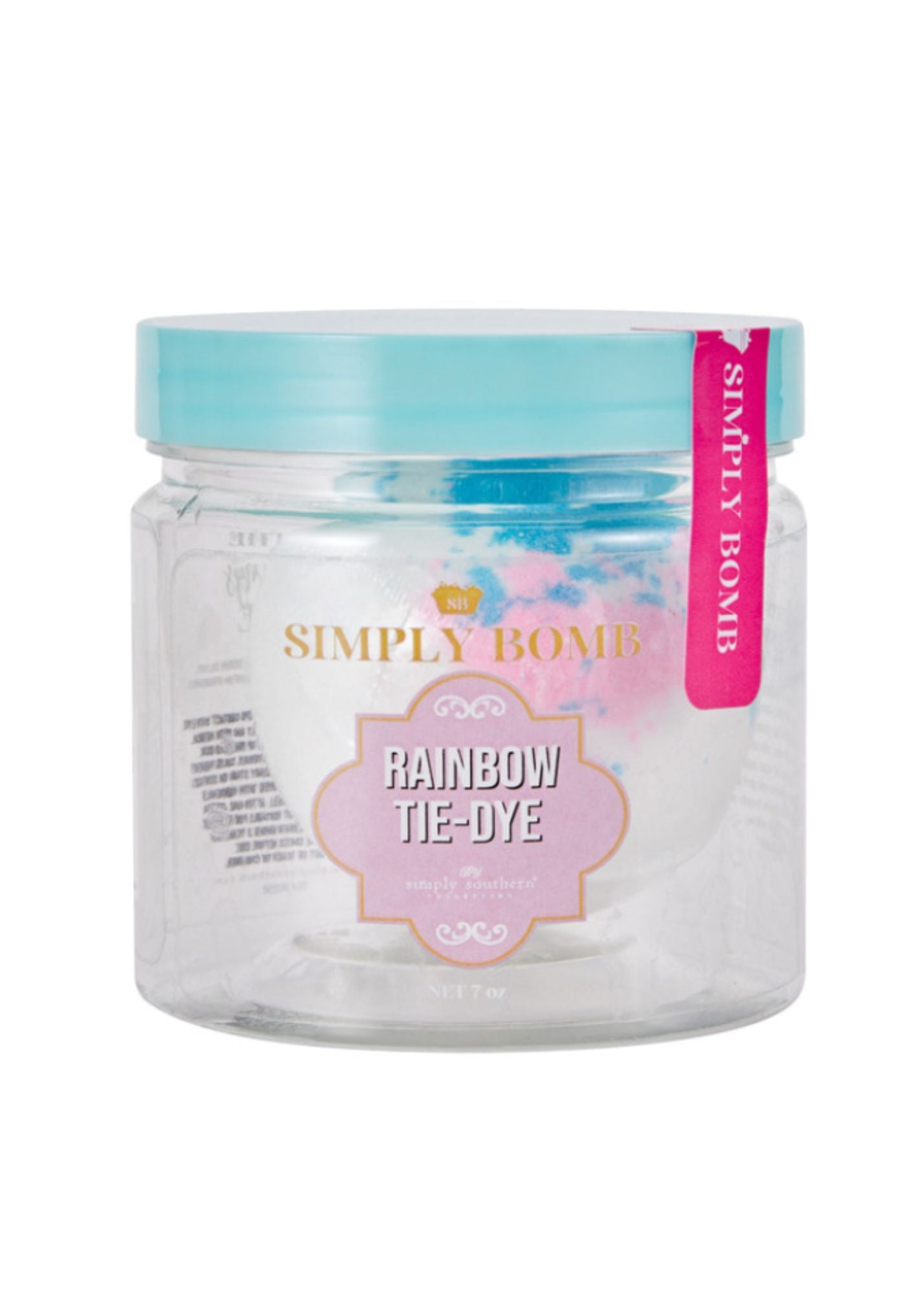 Simply Southern Large Bath Bomb Gifts Rainbow Tie-Dye