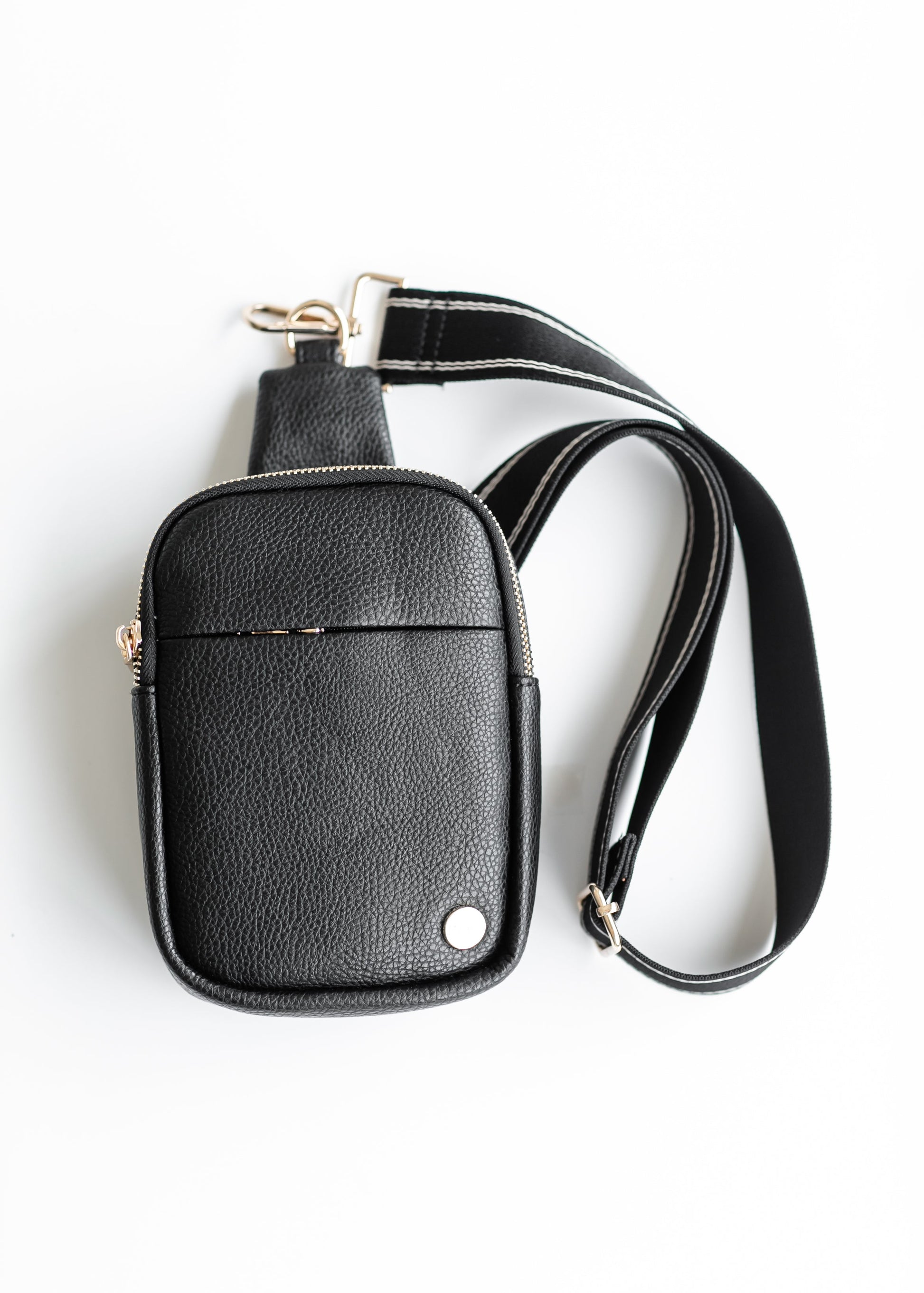 Sling Crossbody Mini Belt Bag Accessories Black