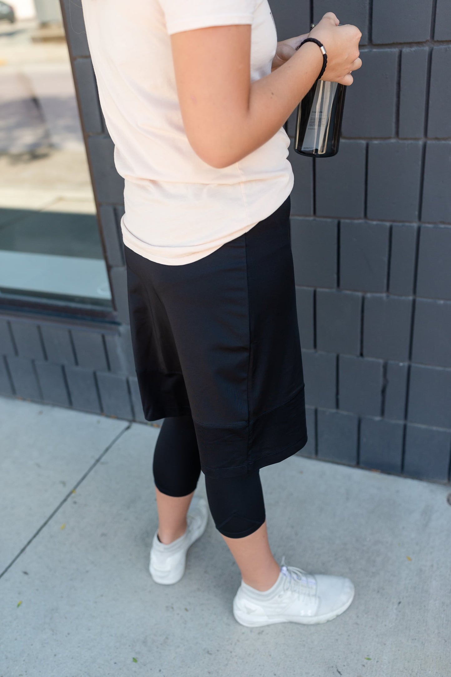 Snoga Black Athletic Skirt Skirts