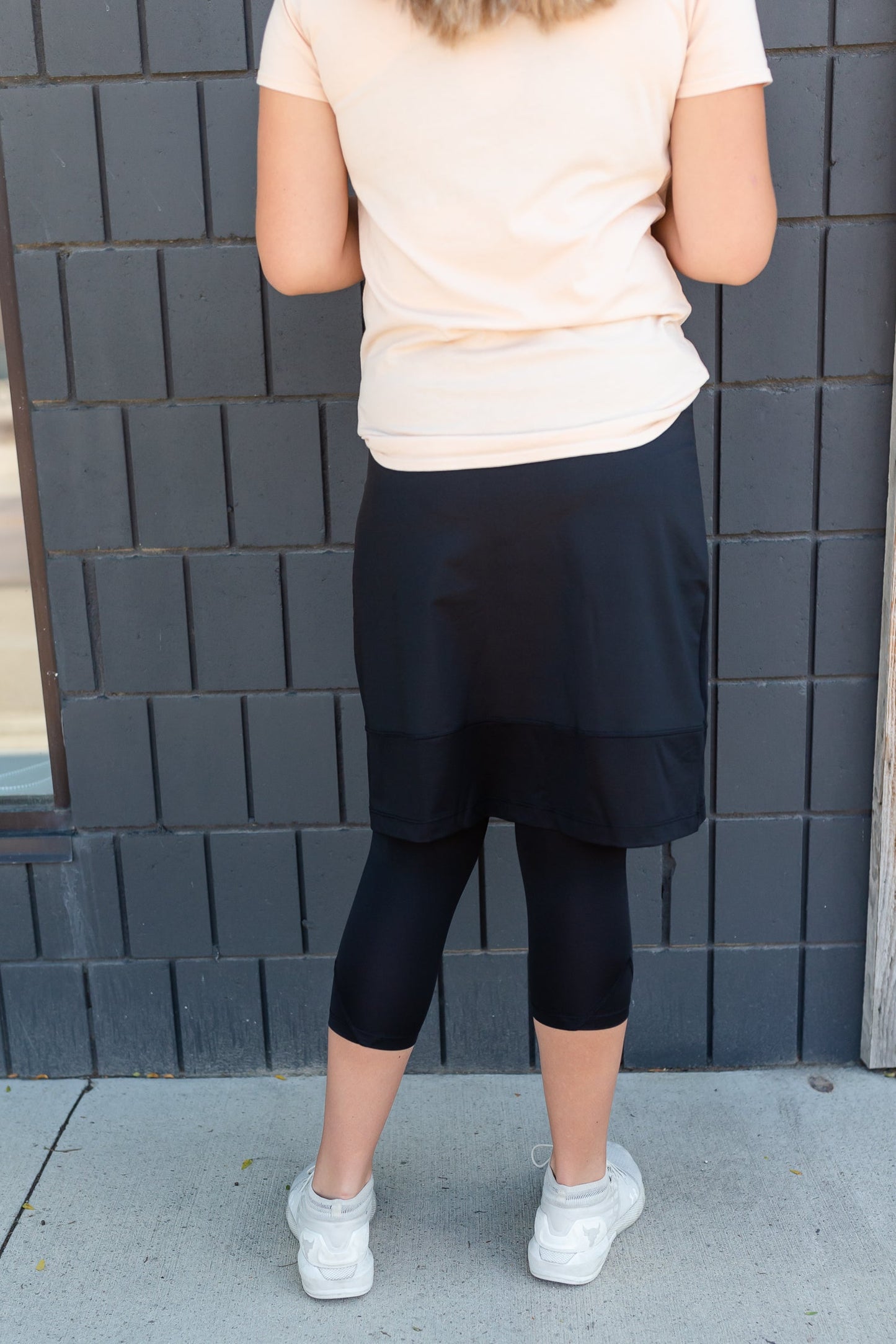 Snoga Black Athletic Skirt Skirts