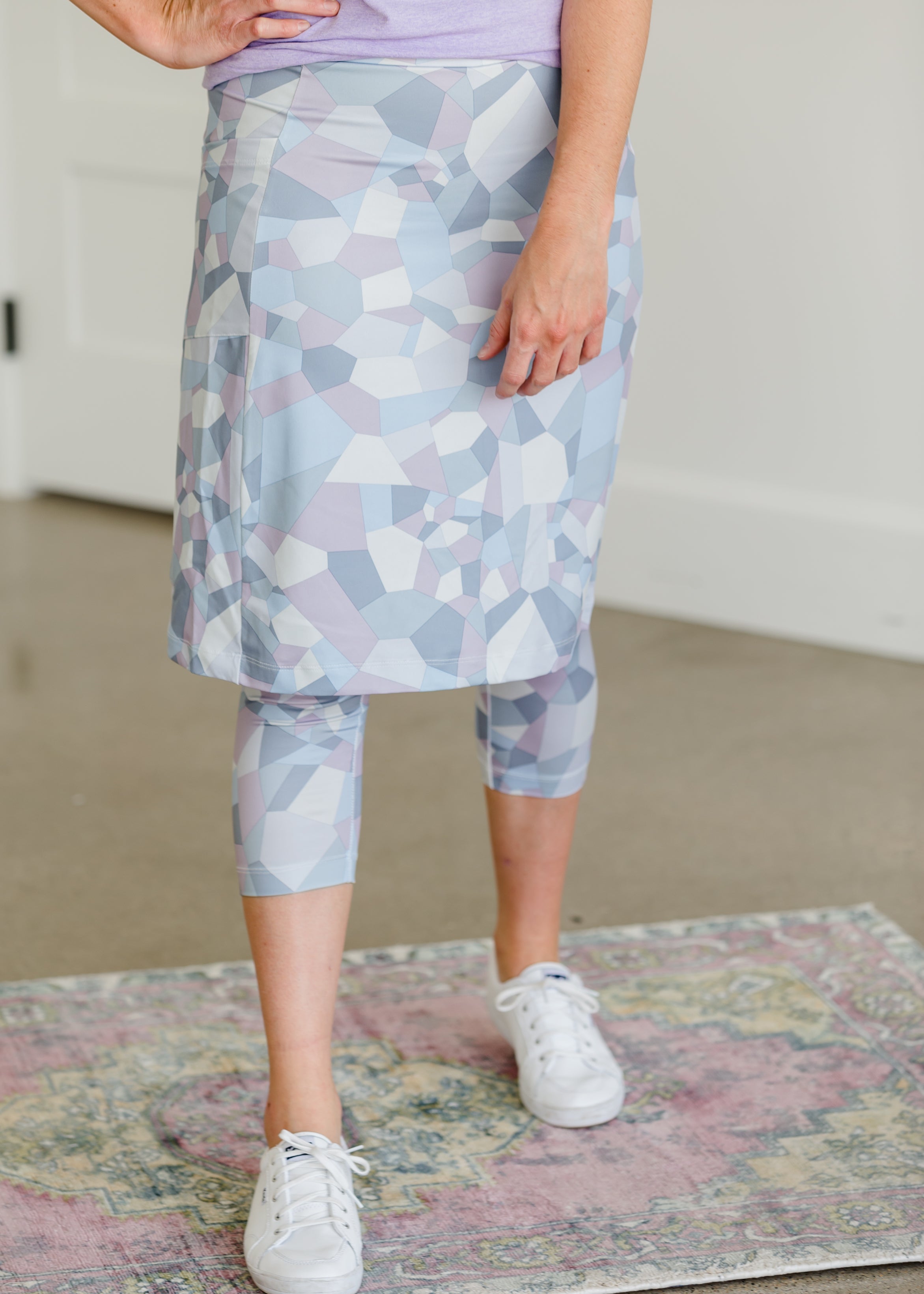 Snoga FIT Shattered Print Sport Skirt FINAL SALE Inherit Co.