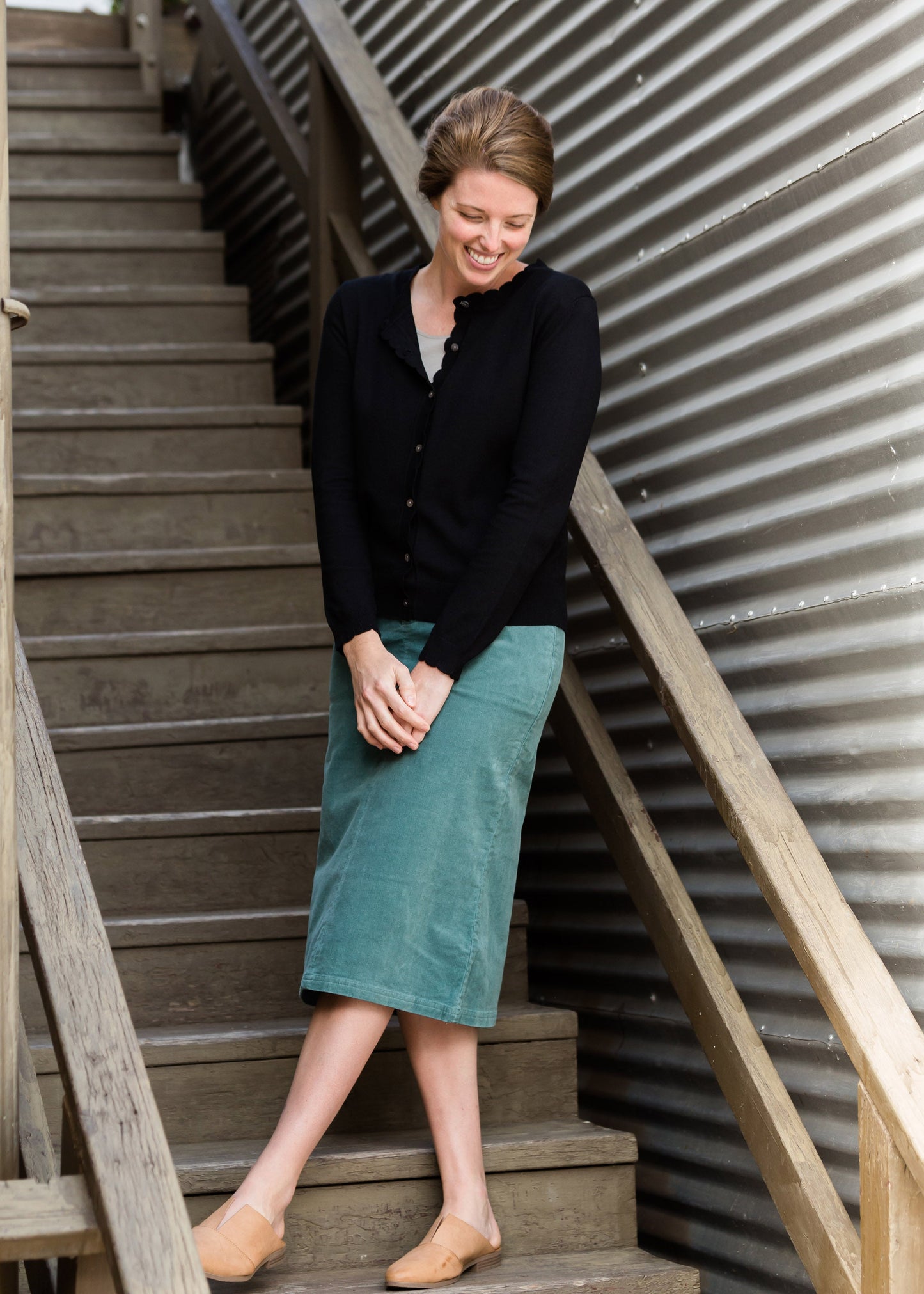 Soft Scalloped Hem Cardigan - FINAL SALE Layering Essentials