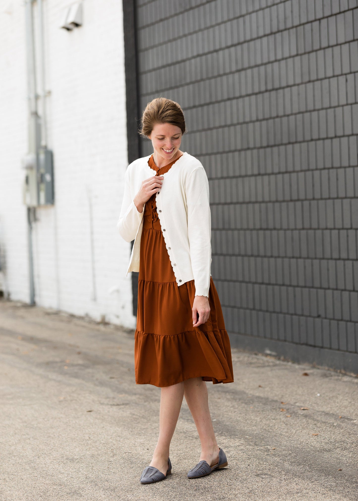 Soft Scalloped Hem Cardigan - FINAL SALE Layering Essentials