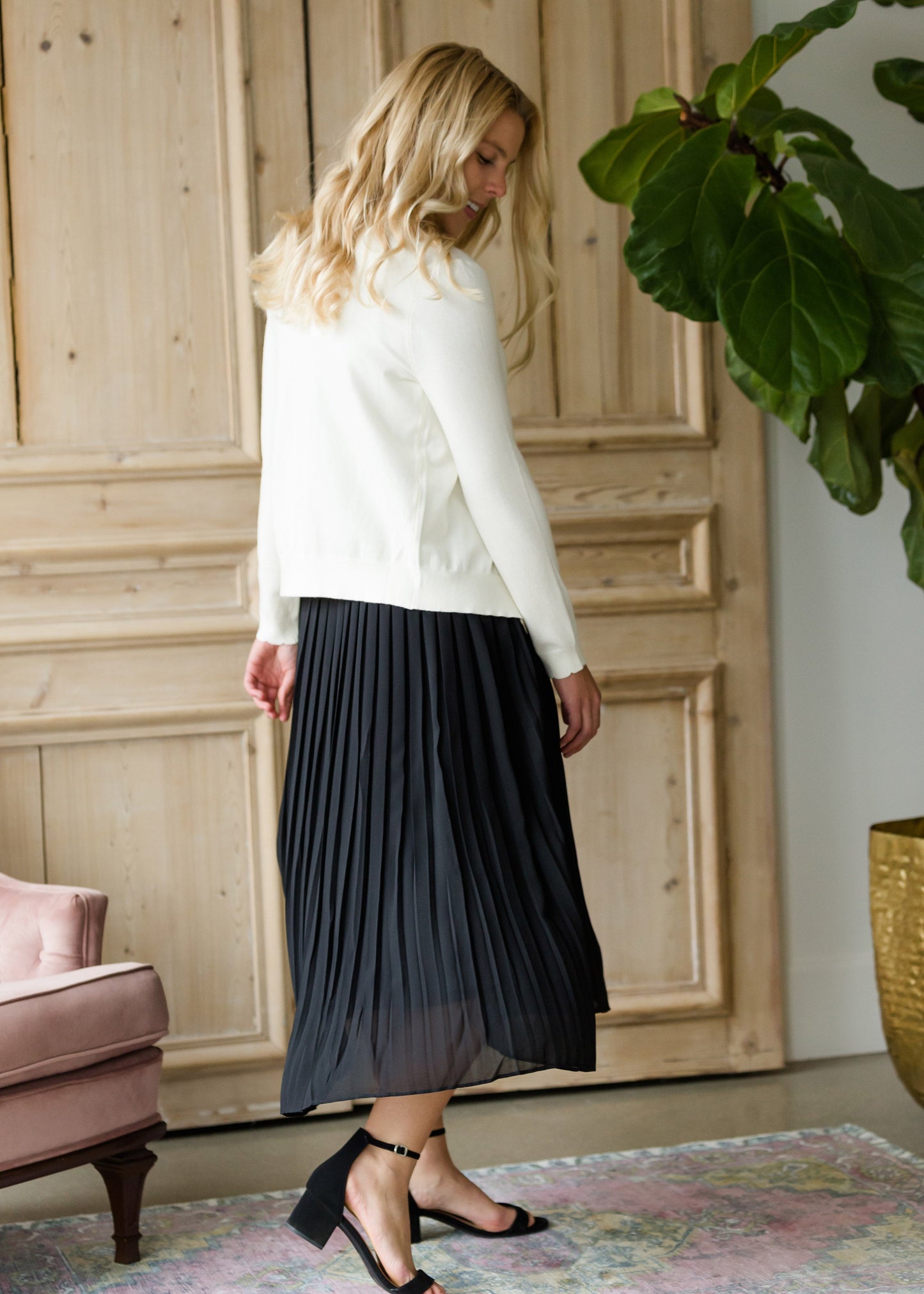 Soft Scalloped Hem Cardigan - FINAL SALE Layering Essentials