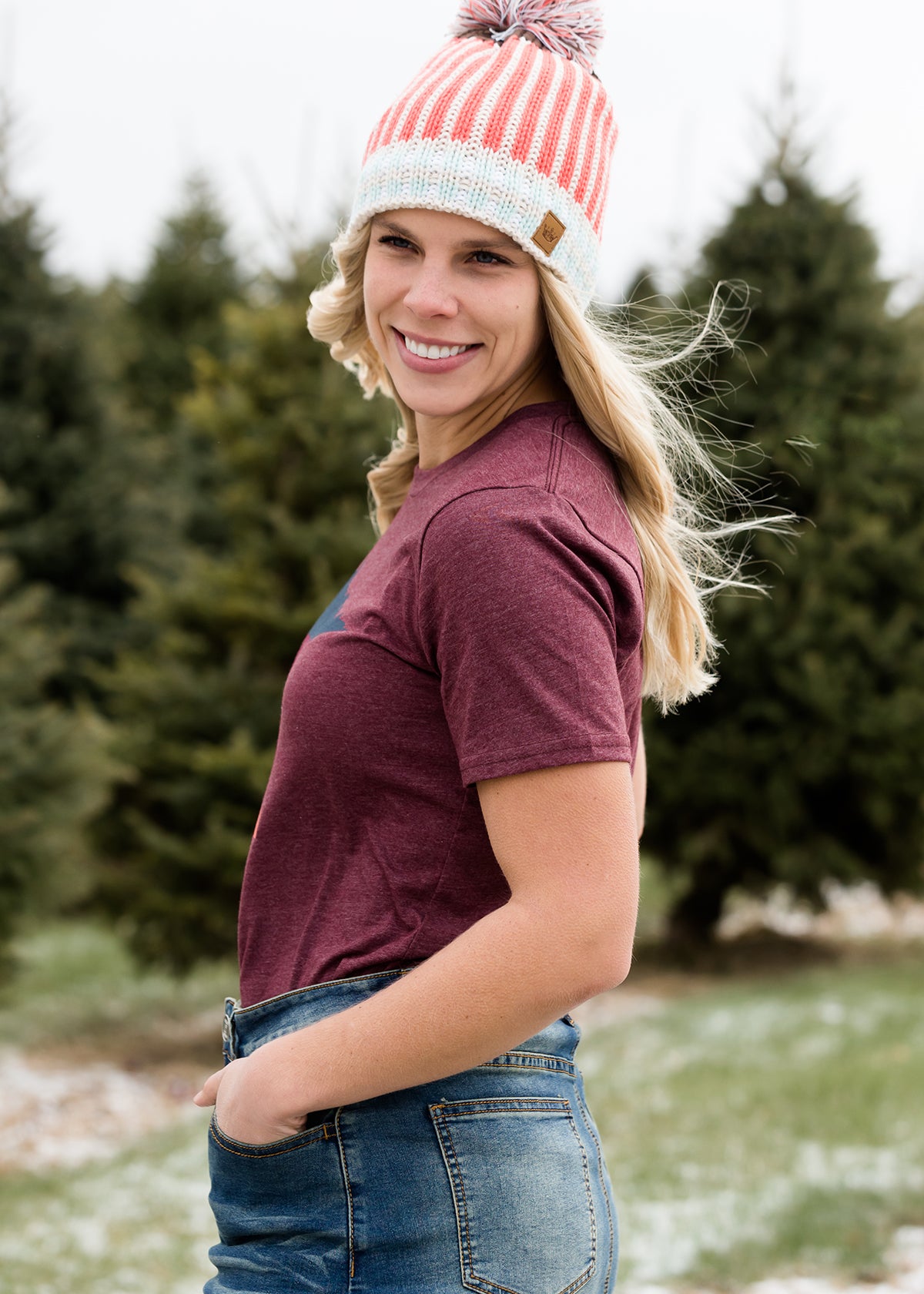 Sota' Logo Burgandy Tee - FINAL SALE Tops