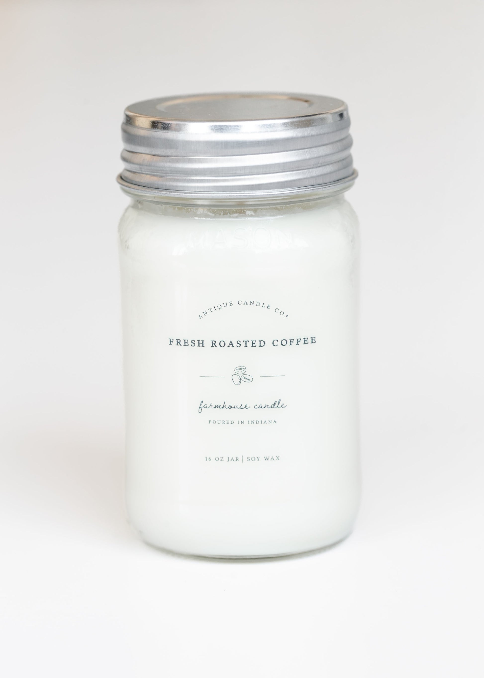 Soy Wax Mason Jar Candle 16oz Accessories