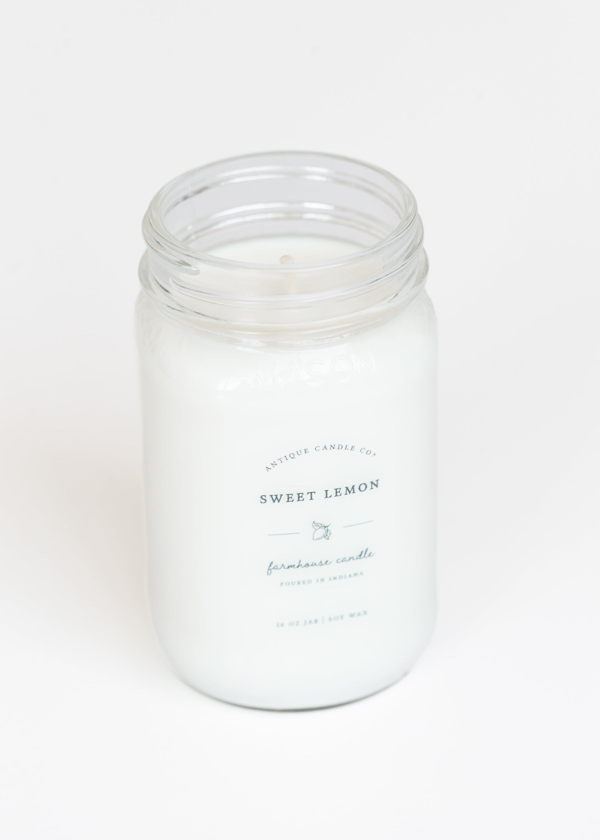 Soy Wax Mason Jar Candle 16oz Accessories