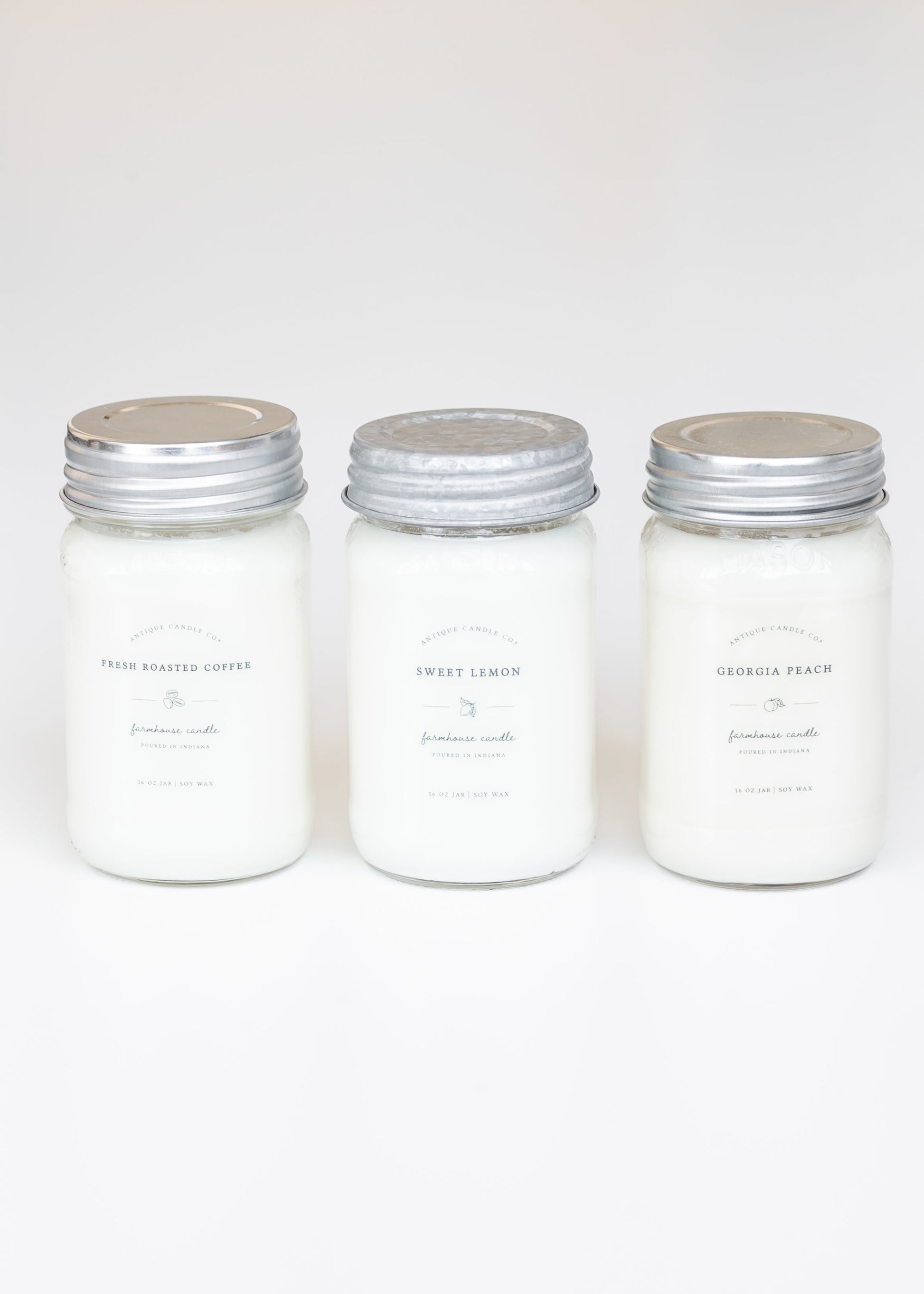 Soy Wax Mason Jar Candle 16oz Accessories