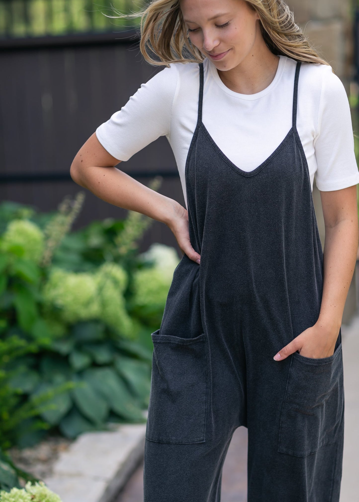 Spaghetti Strap Jumpsuit FF Dresses