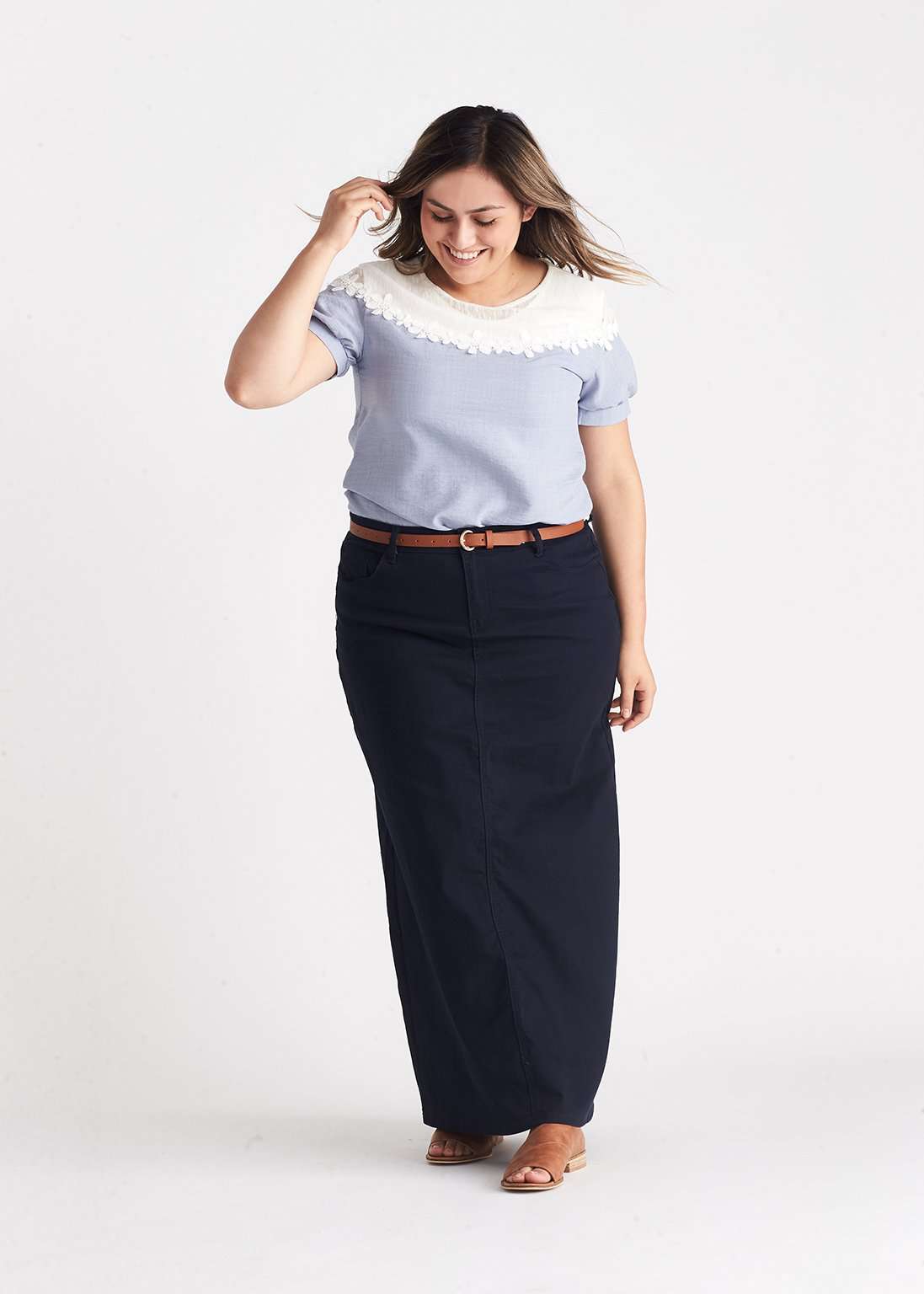Stand By Sweetness Top - FINAL SALE FF Tops Light Blue / S