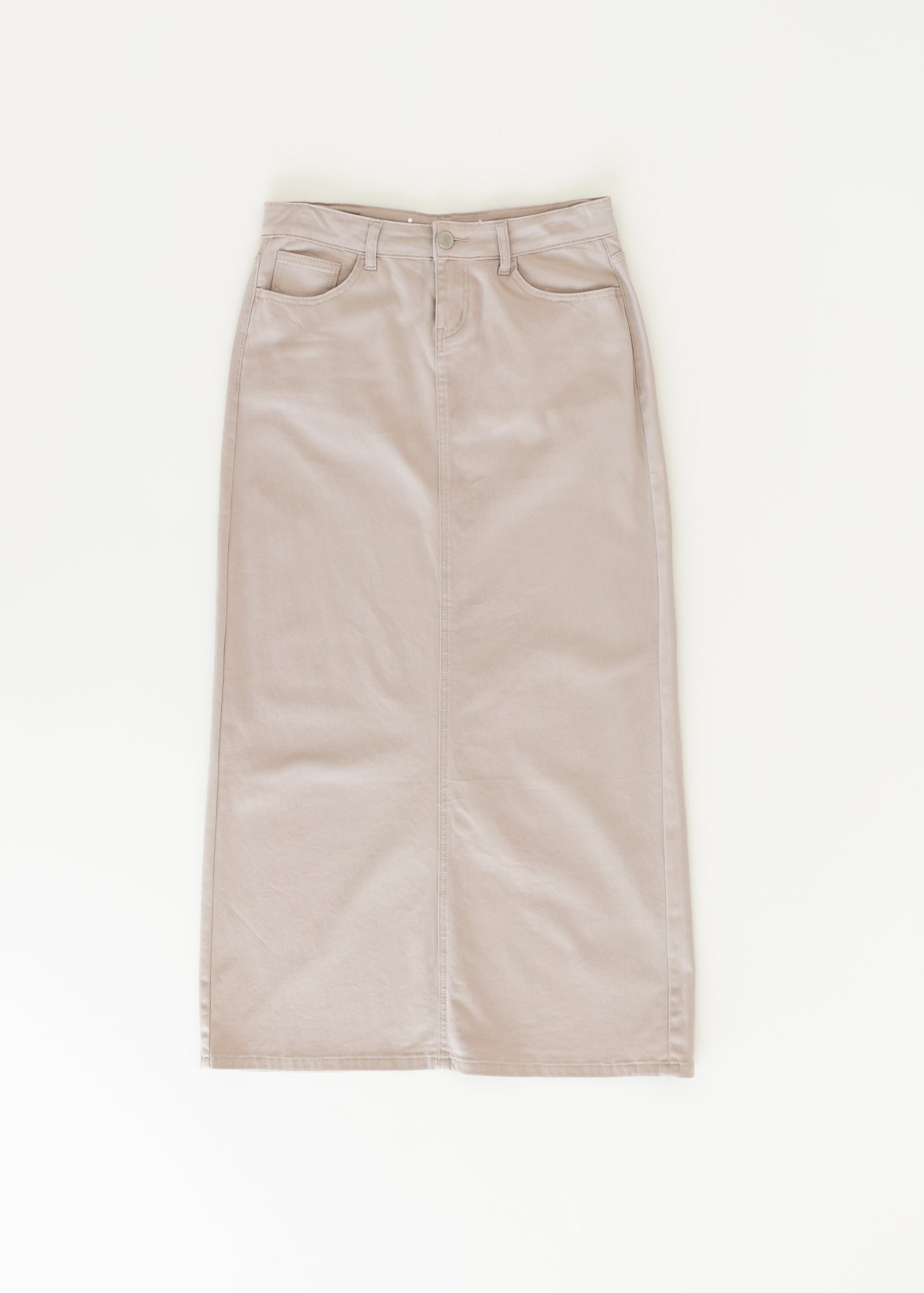 Stella Lilac Denim Maxi Skirt IC Skirts