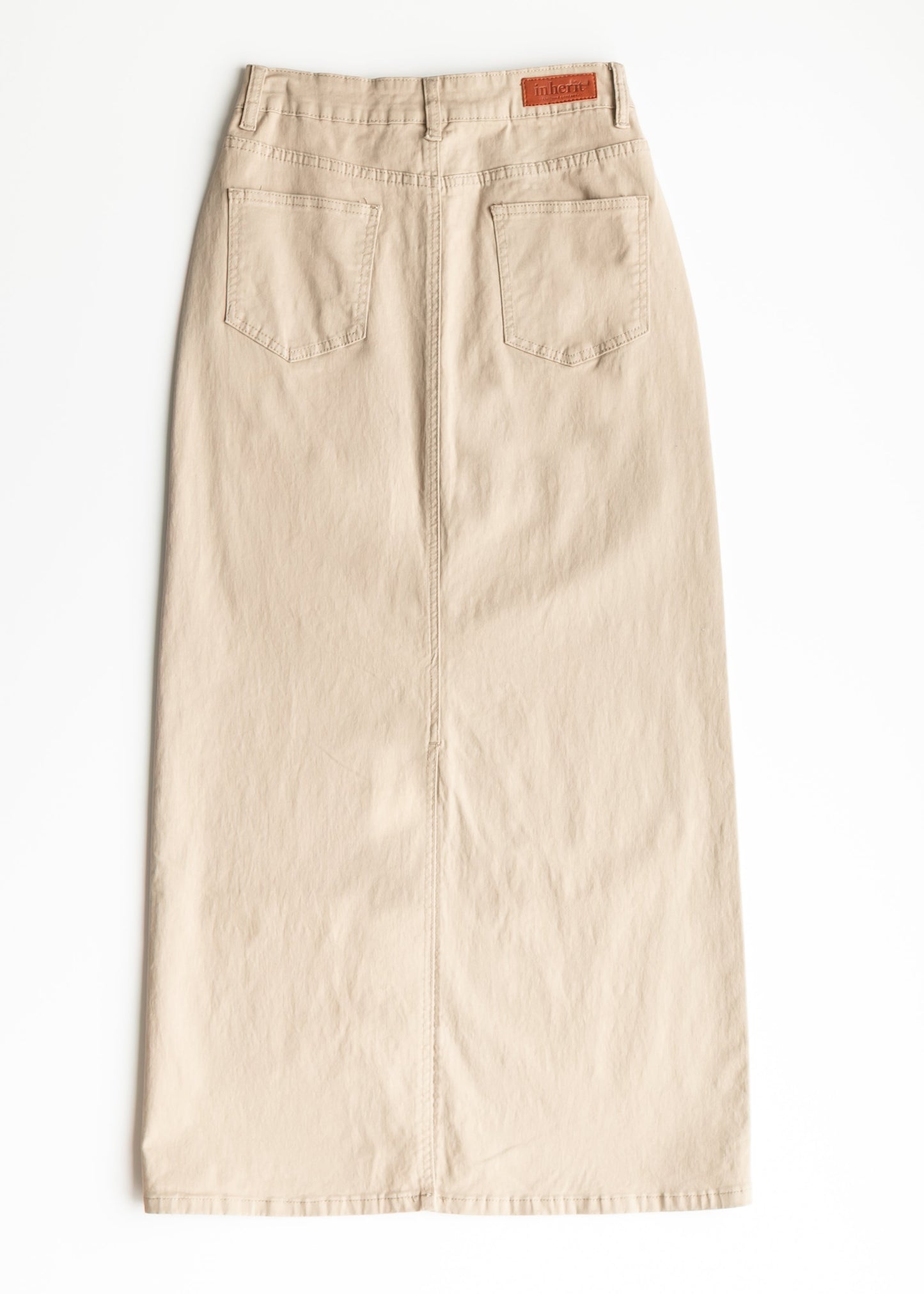 Stella Simply Taupe Denim Maxi Skirt IC Skirts