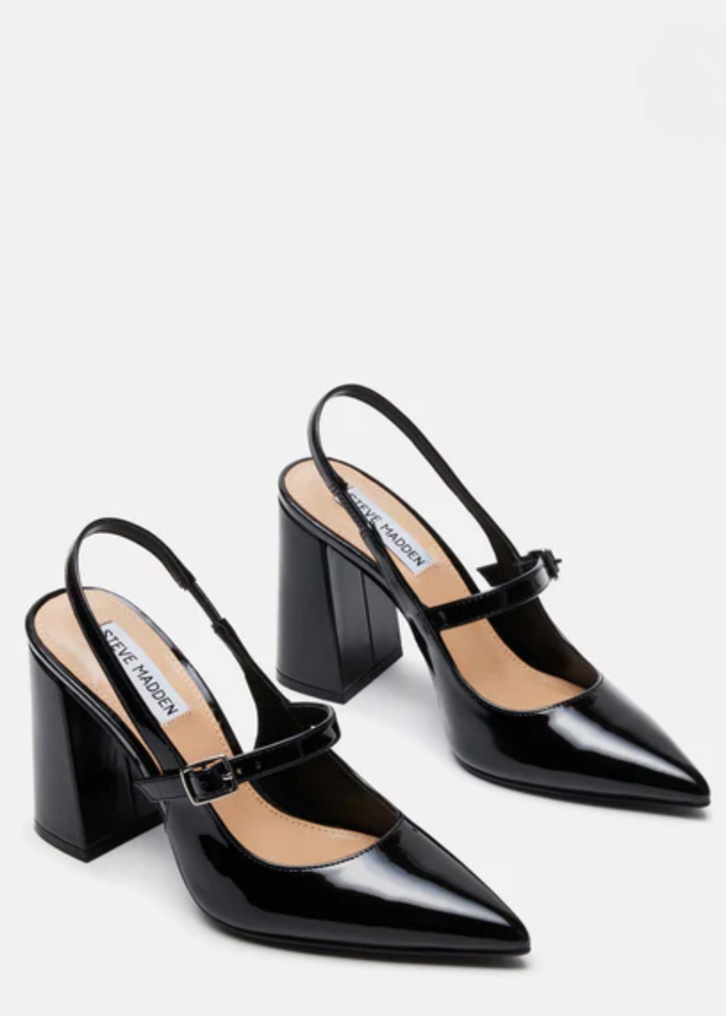 Steve Madden Maegan Block Heel Slingback - FINAL SALE – Inherit Co.