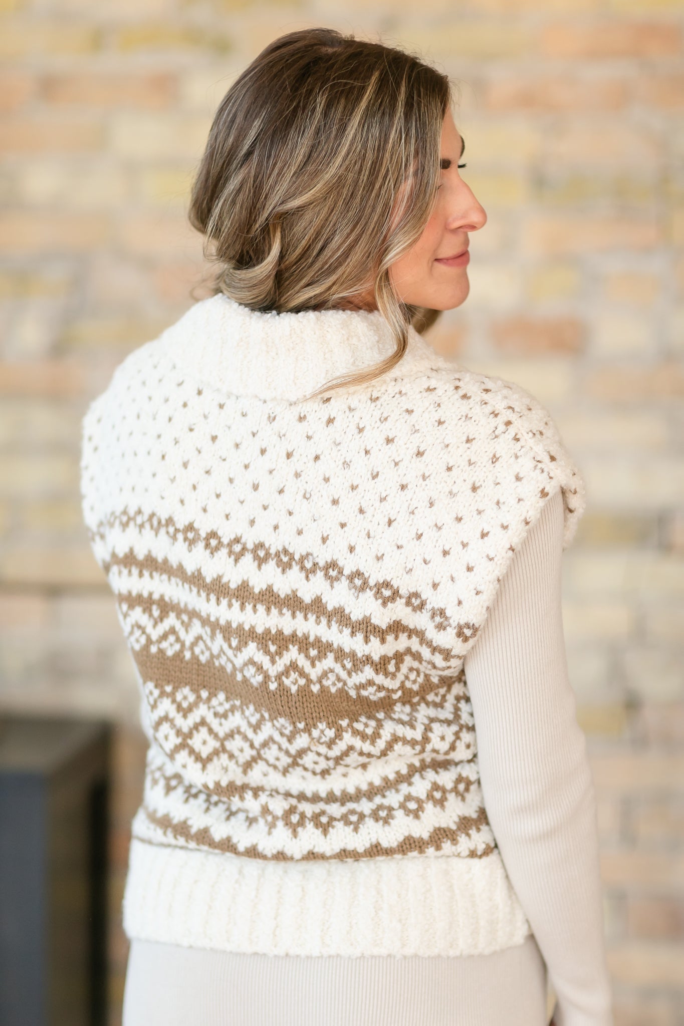 Steve Madden® Paulie Sweater Vest FF Layering Essentials