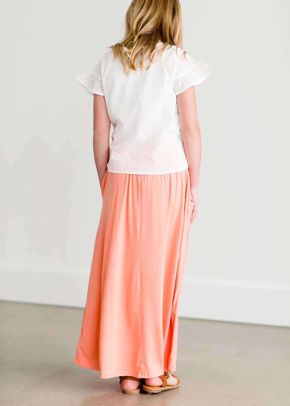 Stretchy Swing Maxi Skirt-FINAL SALE Skirts