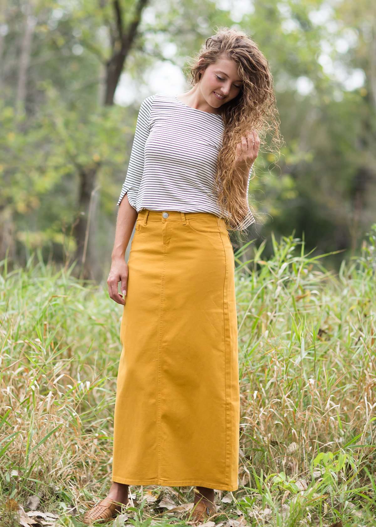 Stripe Theory Top Tops
