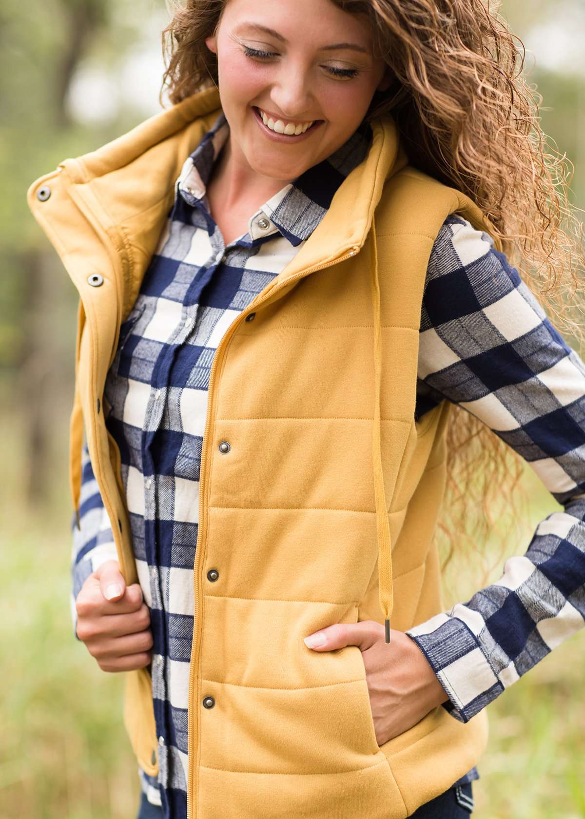 Sunflare Puffer Vest Tops