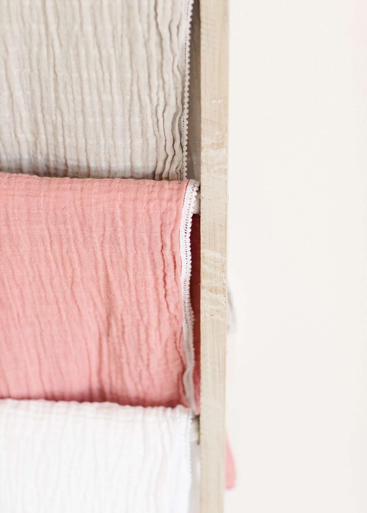 Swaddle Blanket with Pom Trim-FINAL SALE Home & Lifestyle