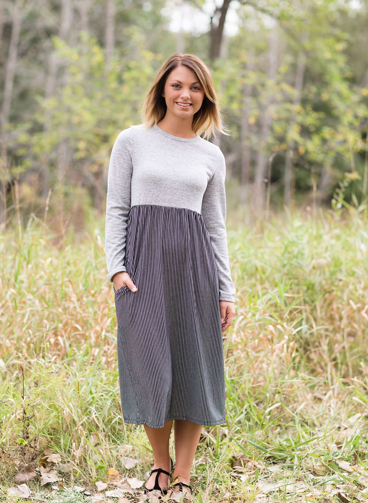 Sweater Weather Midi Dress Dresses