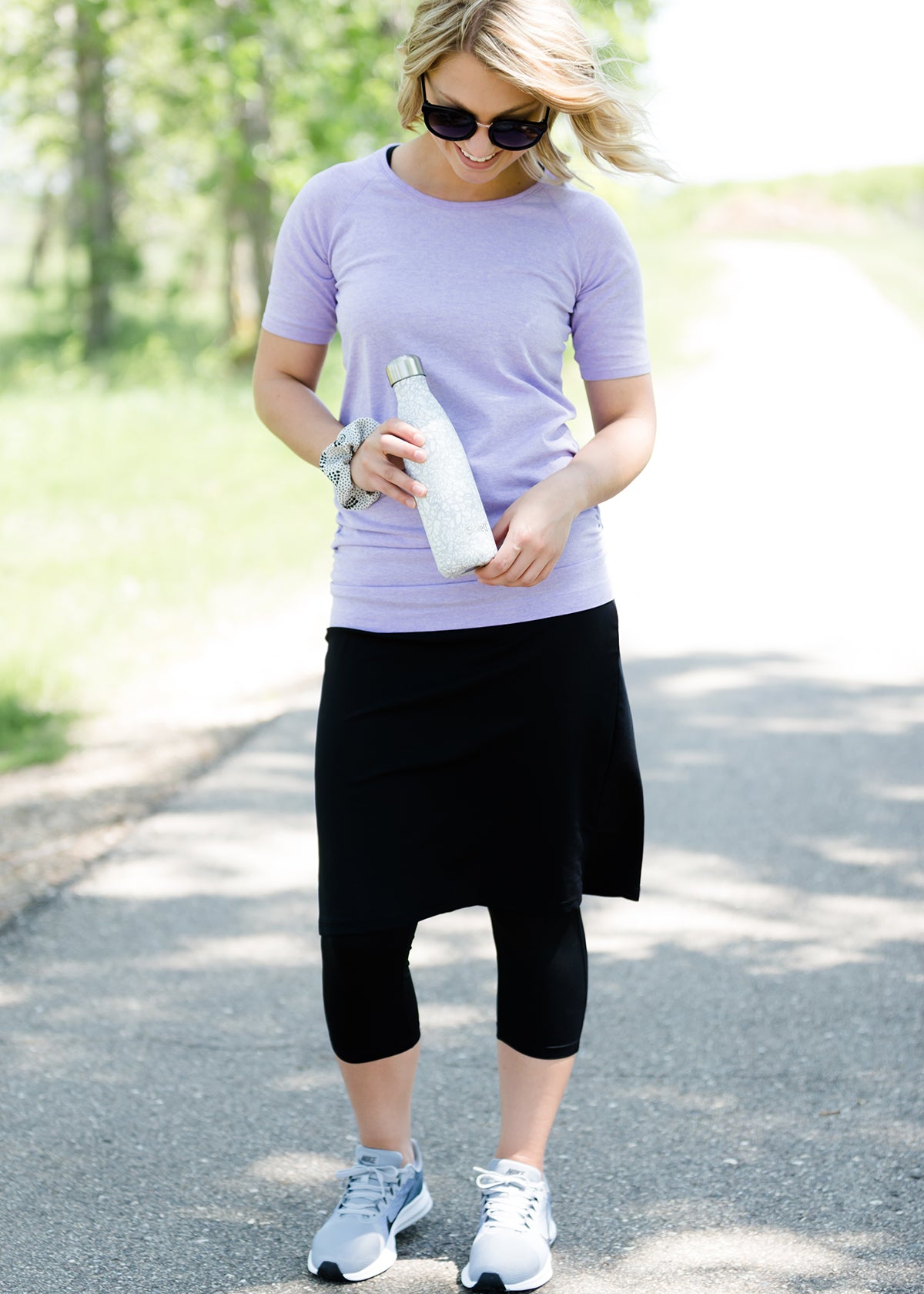 Swim and Sport Skirt Black - FINAL SALE Swimwear