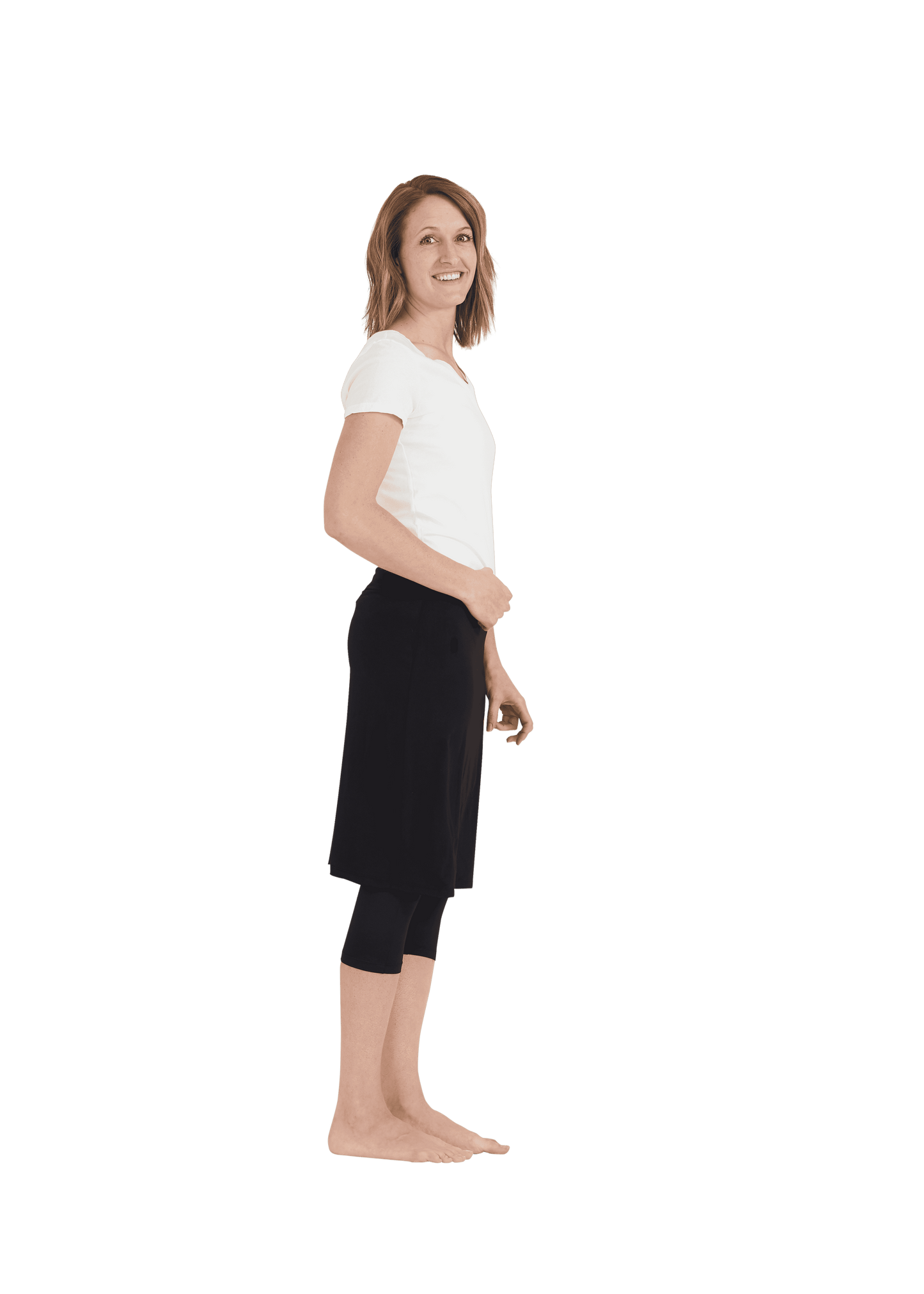 Swim and Sport Skirt Black - FINAL SALE Swimwear
