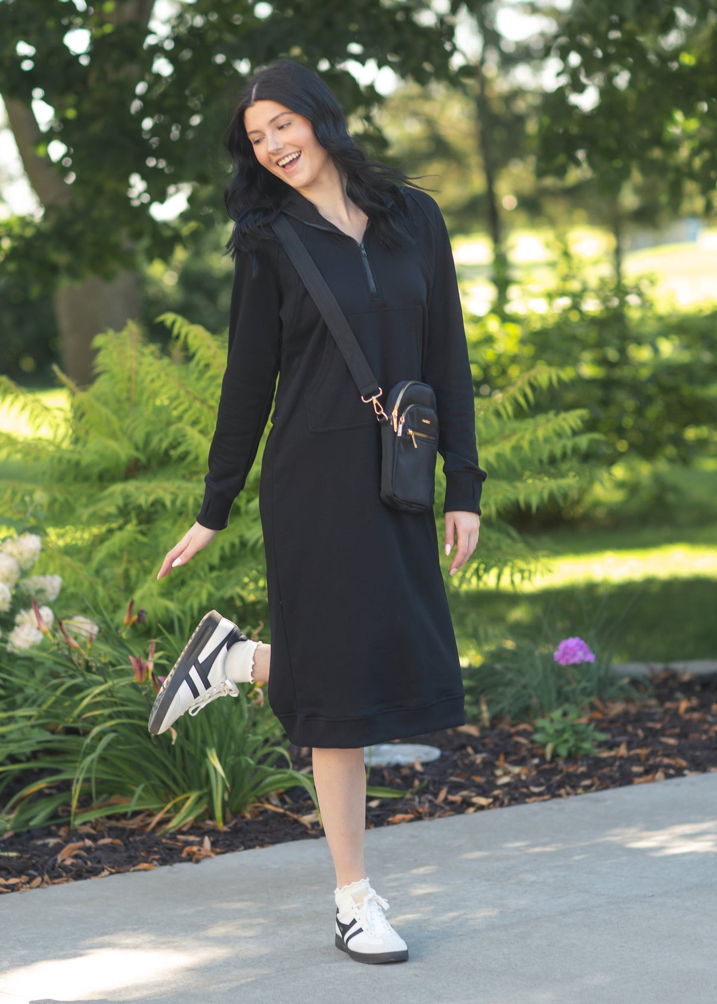 Tayla Hoodie Sweatshirt Dress IC Dresses
