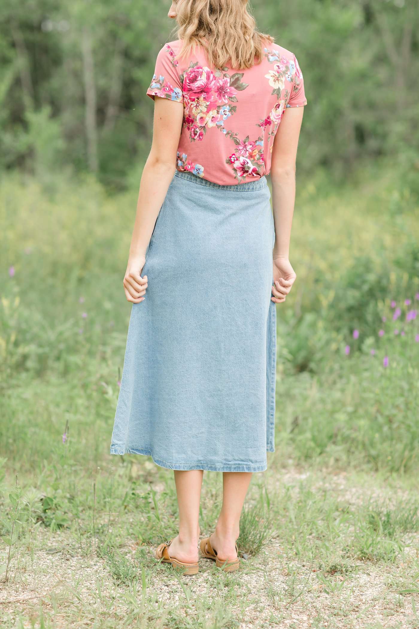 The 1980's Diner Denim Skirts