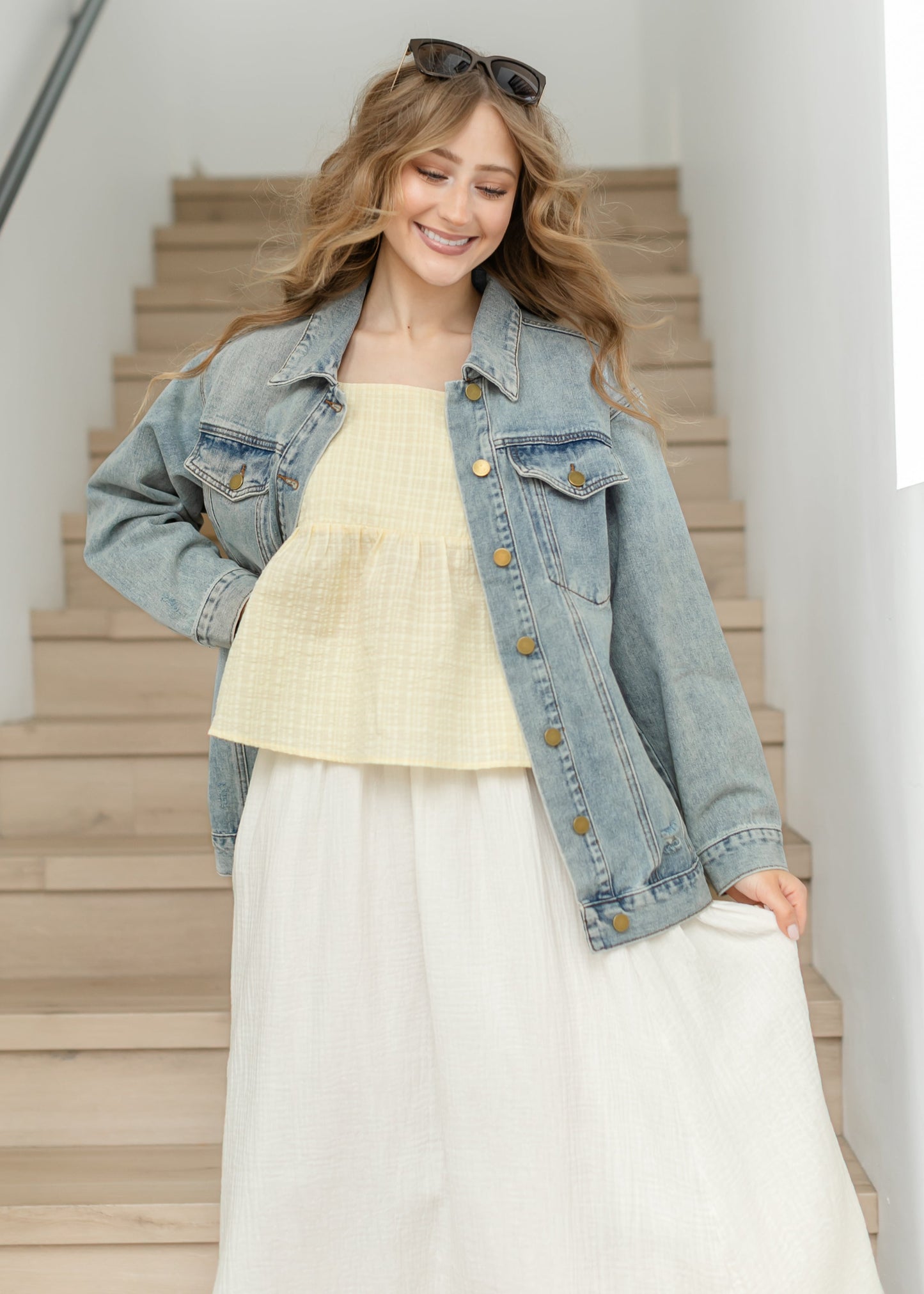 Things Between® Sleeveless Square Neck Top FF Tops