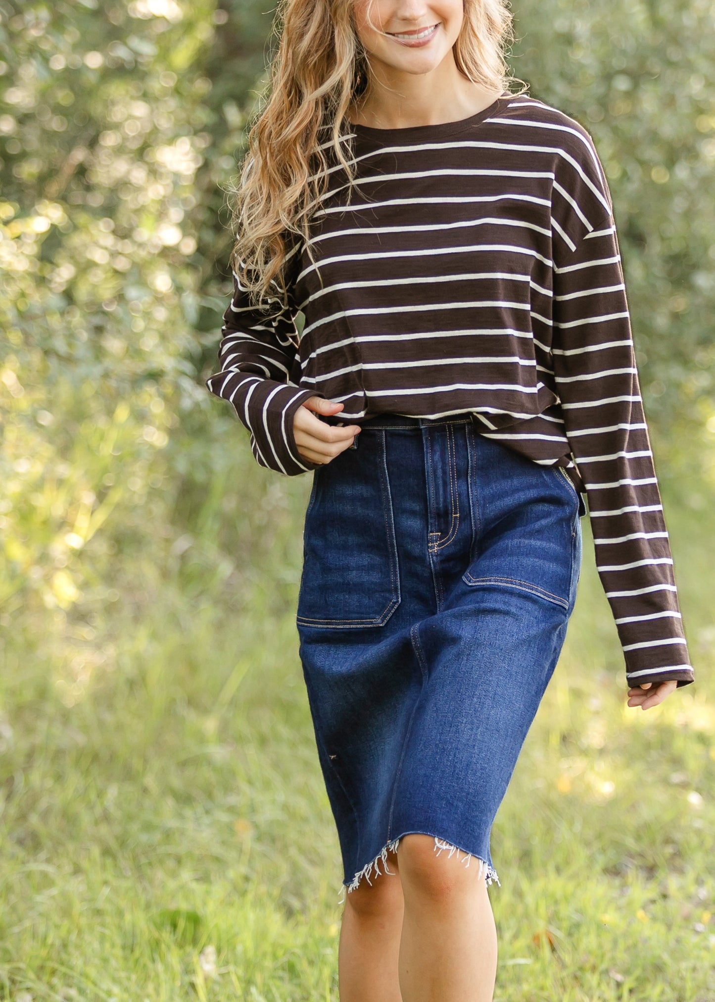 Thread & Supply® Nellie Striped Top FF Tops