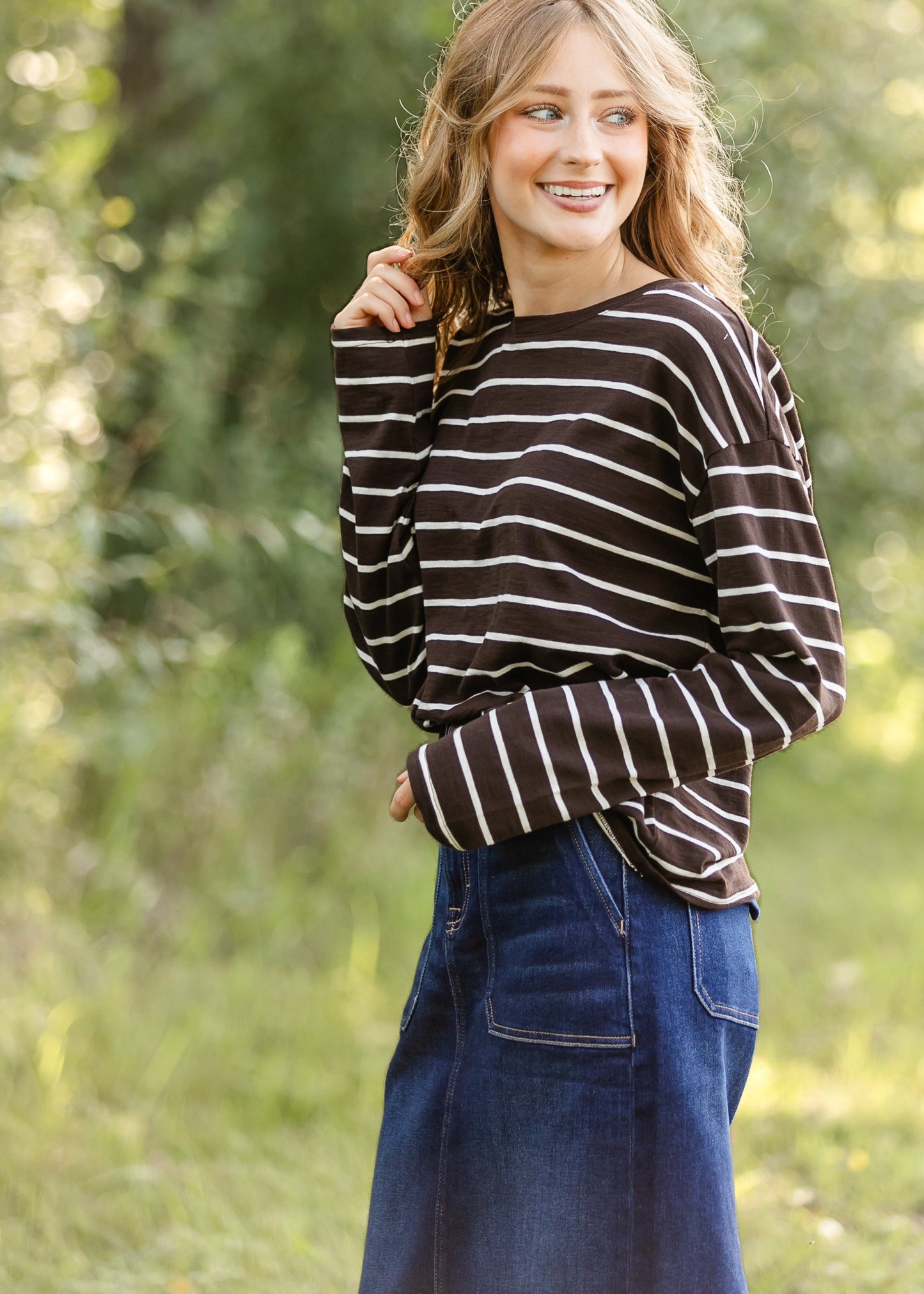 Thread & Supply® Nellie Striped Top FF Tops