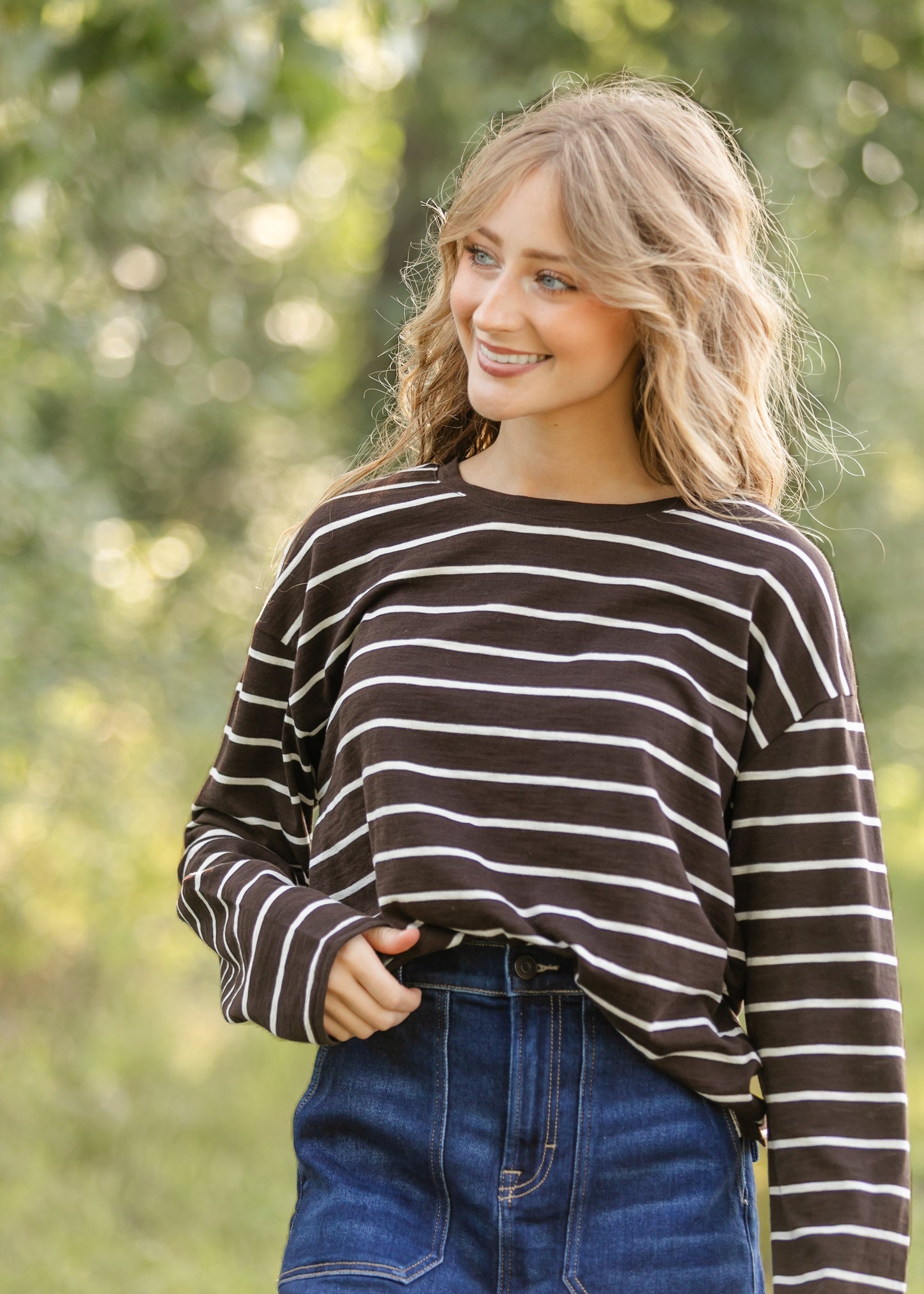 Thread & Supply® Nellie Striped Top FF Tops