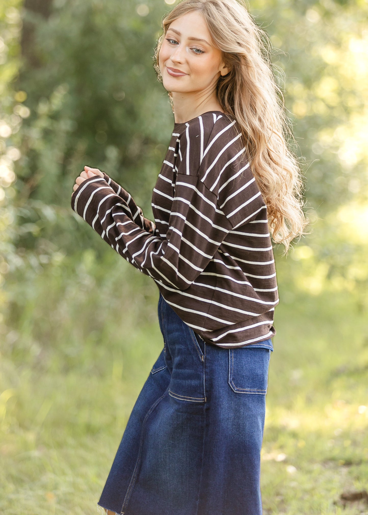 Thread & Supply® Nellie Striped Top FF Tops