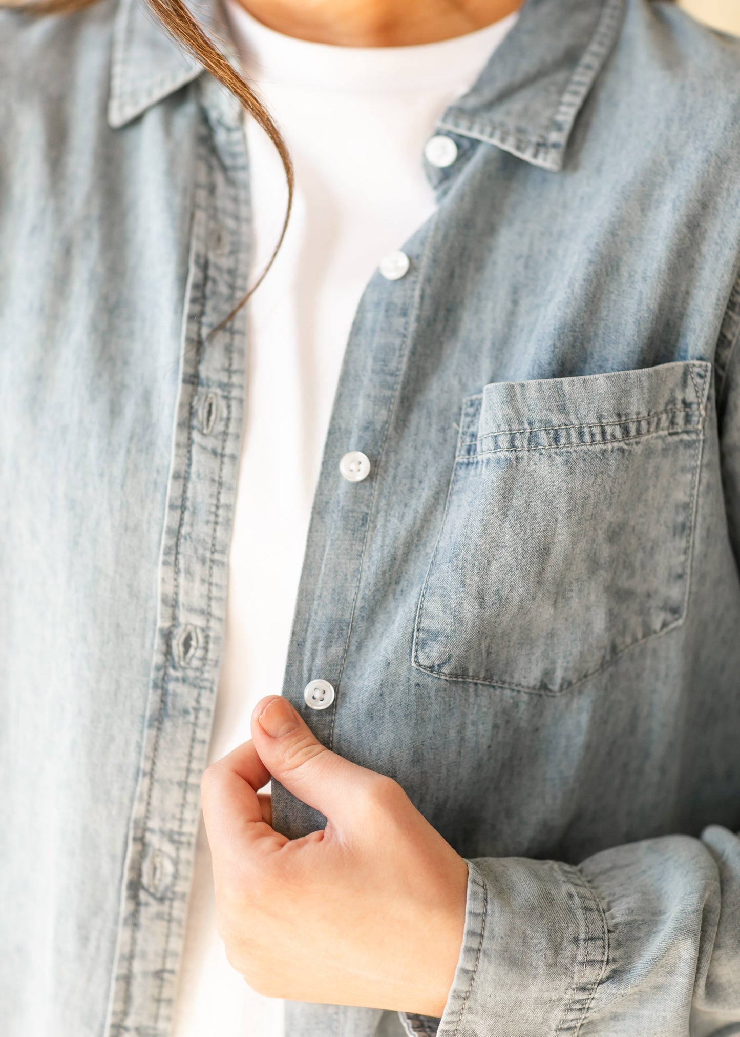 Thread & Supply® Shay Button Up Top FF Tops