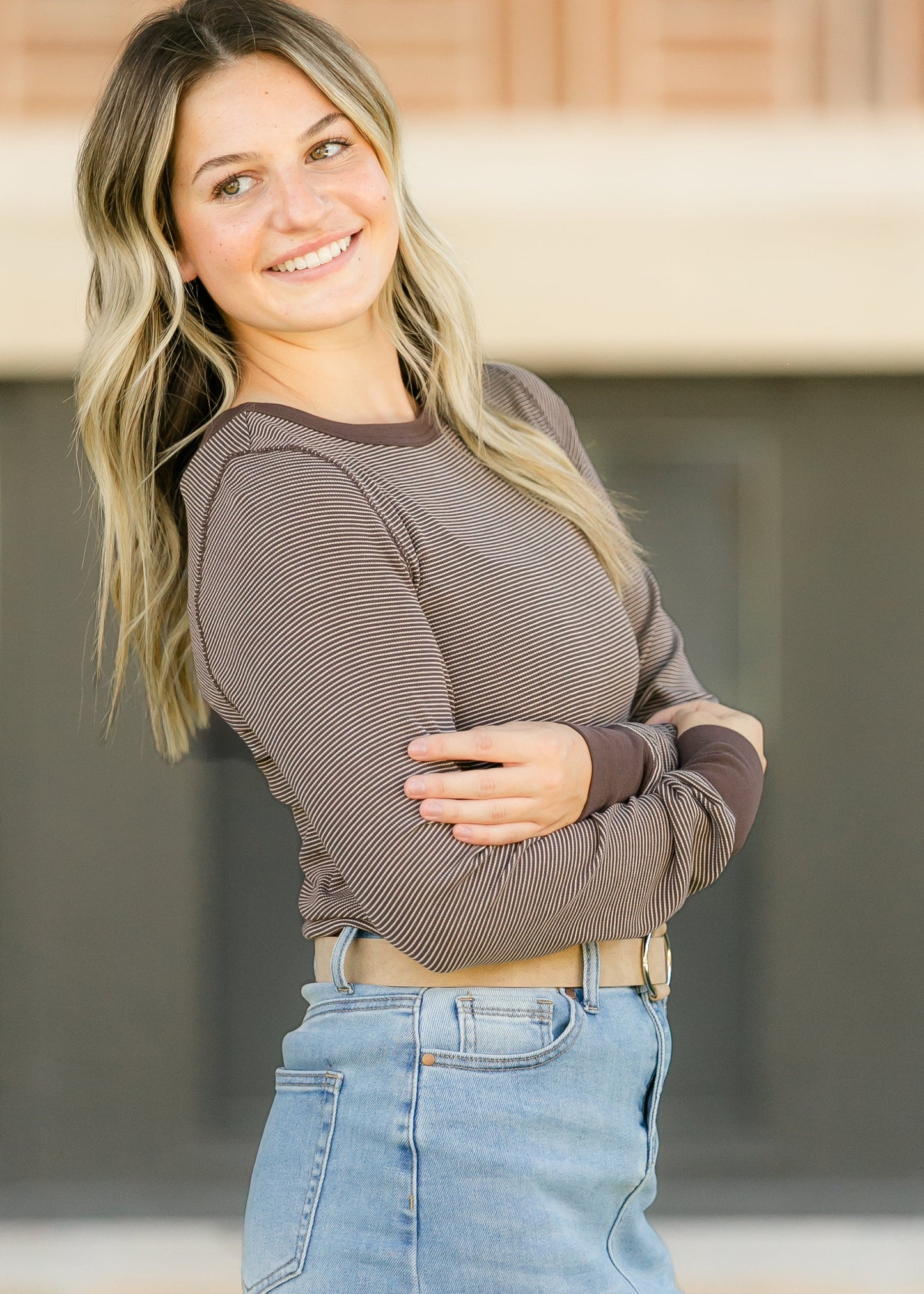 Thread & Supply® Stacy Striped Top FF Tops