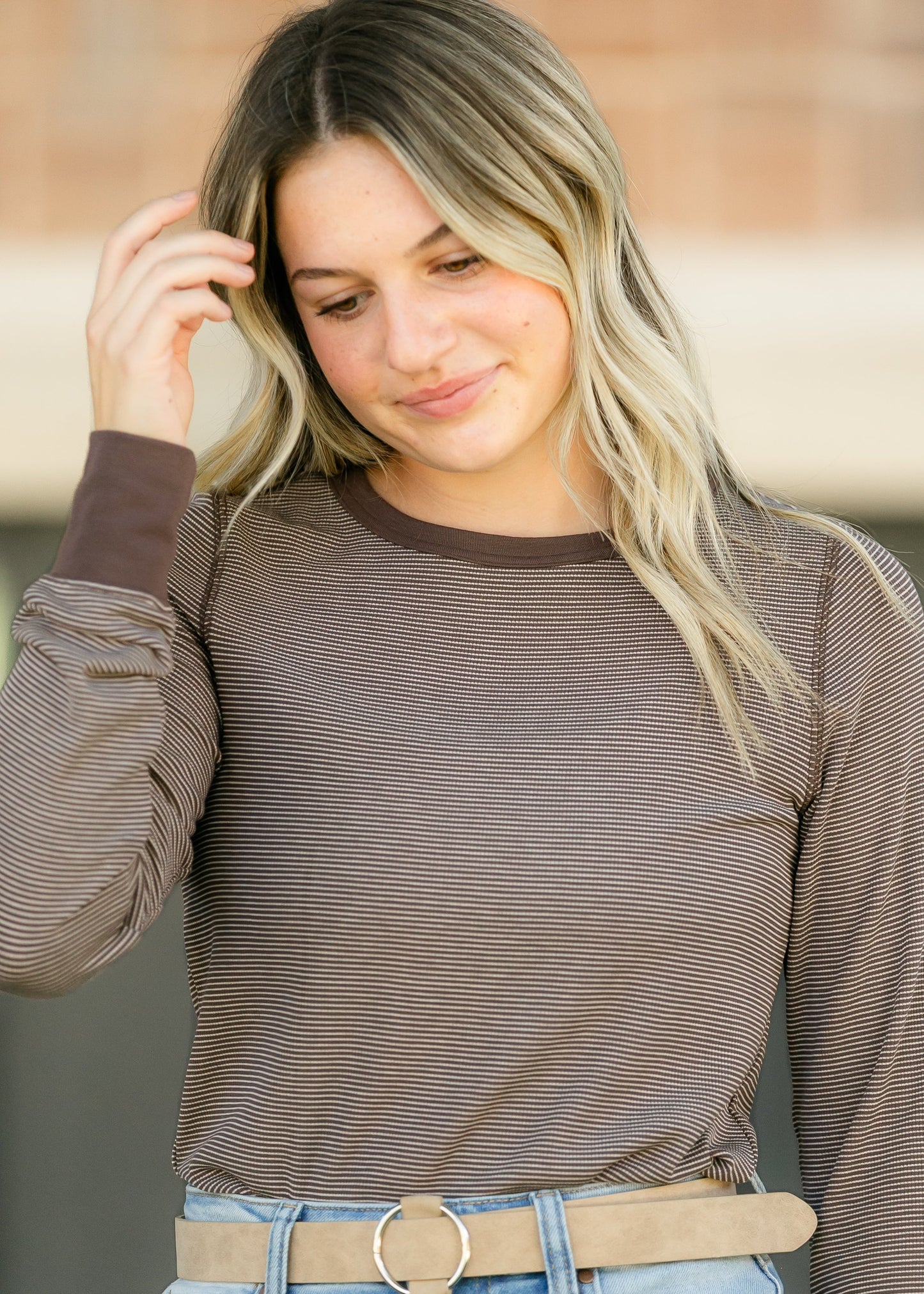 Thread & Supply® Stacy Striped Top FF Tops