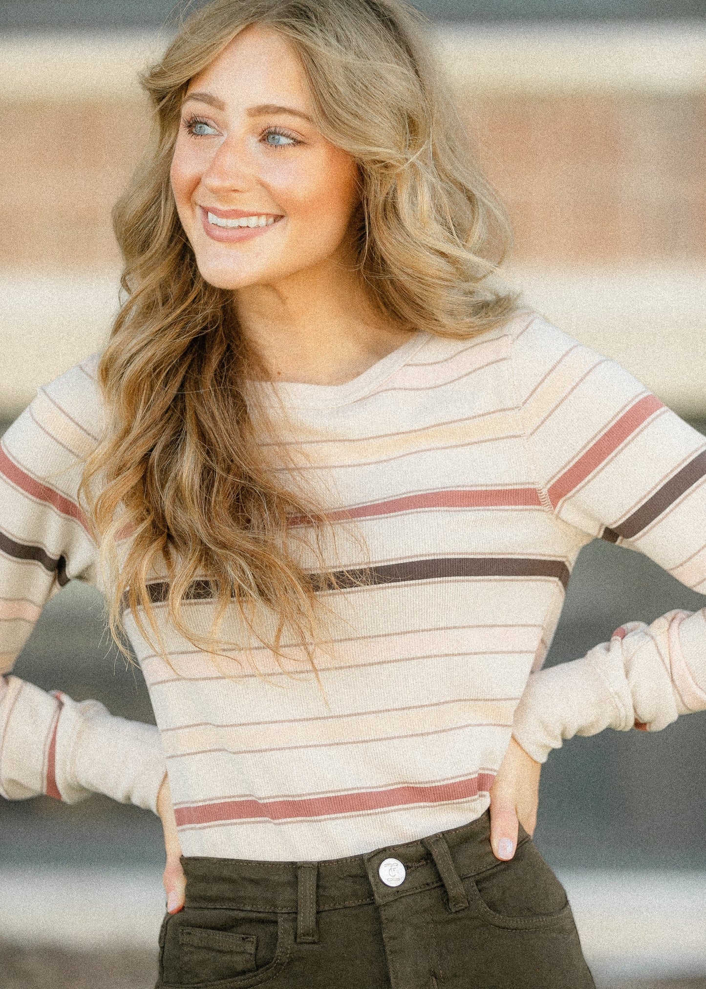 Thread & Supply® Stacy Striped Top FF Tops