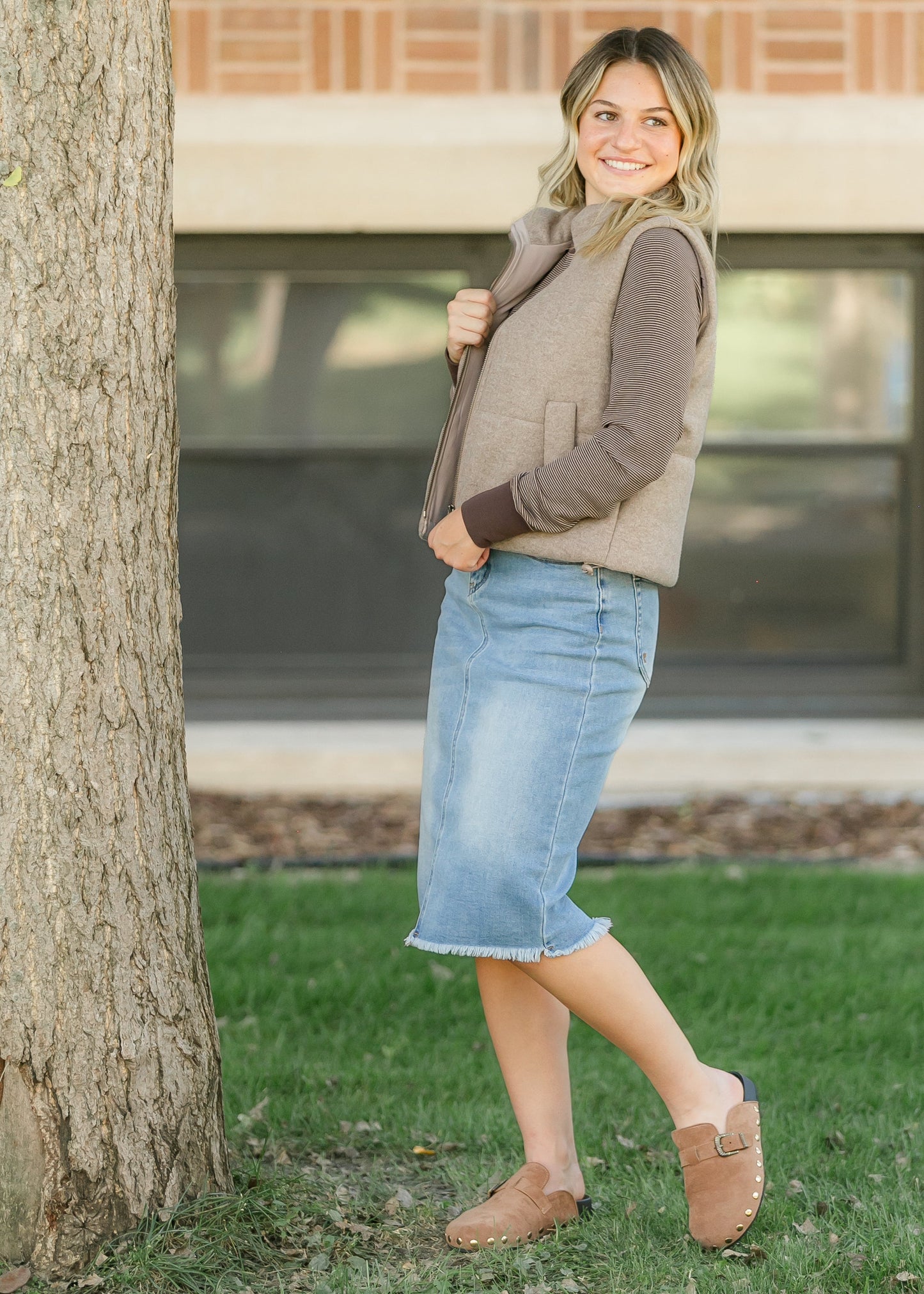 Thread & Supply® Stacy Striped Top FF Tops