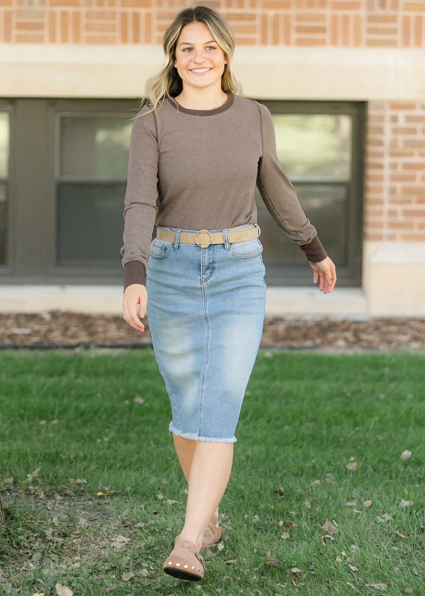Thread & Supply® Stacy Striped Top FF Tops