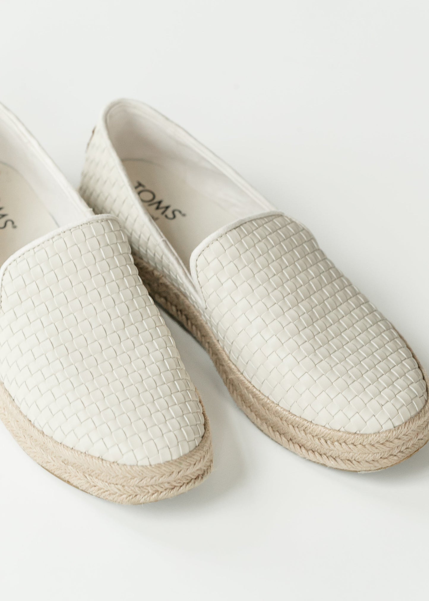 TOMS® Carolina Basket Woven Espadrille Shoes