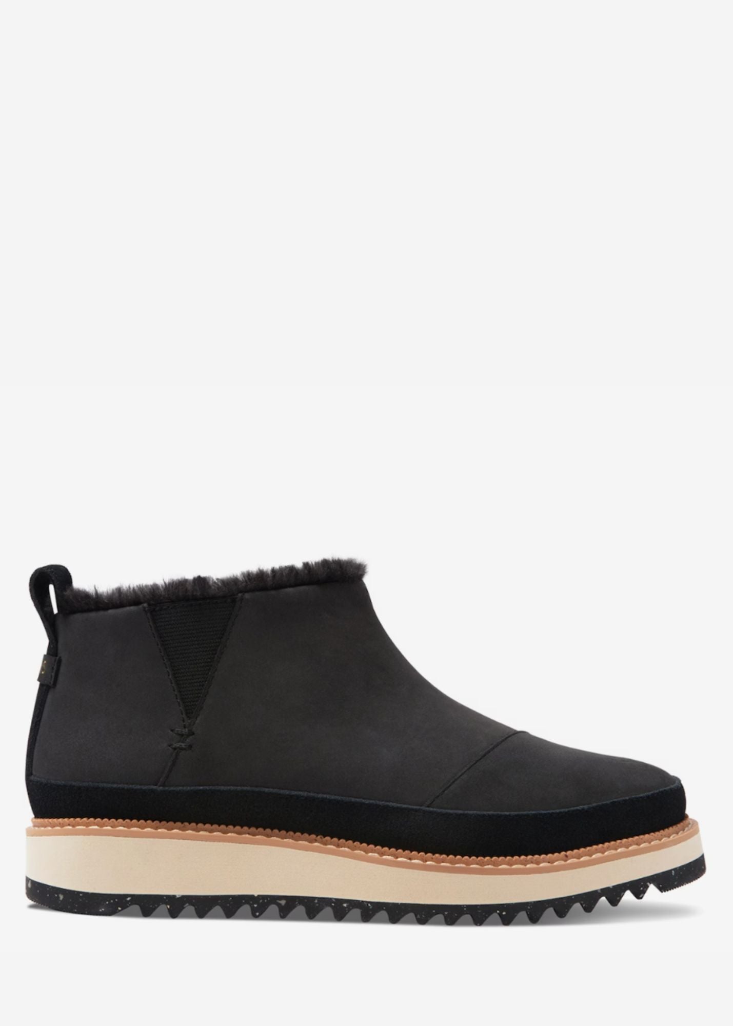 TOMS® Marlo Faux Fur Platform Bootie Shoes
