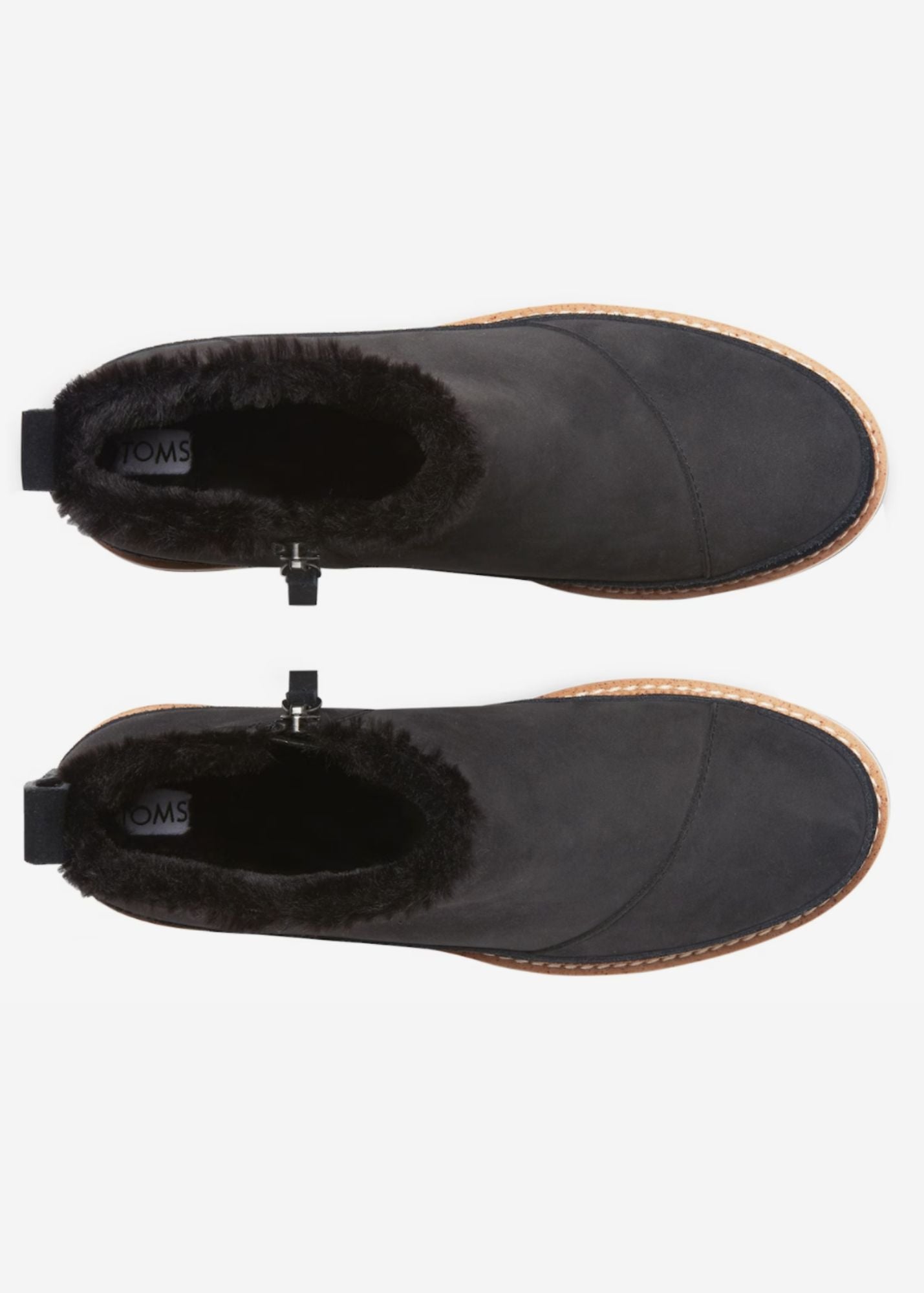 TOMS® Marlo Faux Fur Platform Bootie Shoes