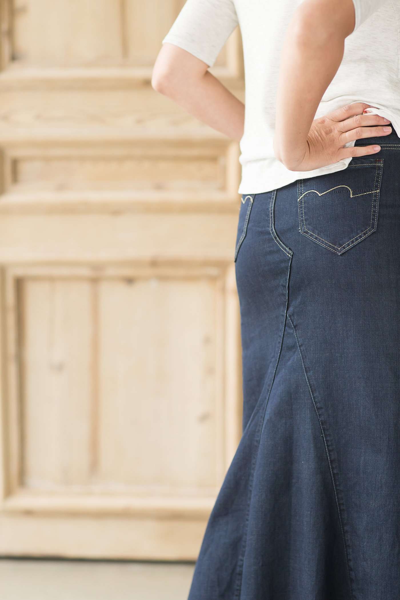 Tonya Long Denim Skirt - FINAL SALE Skirts