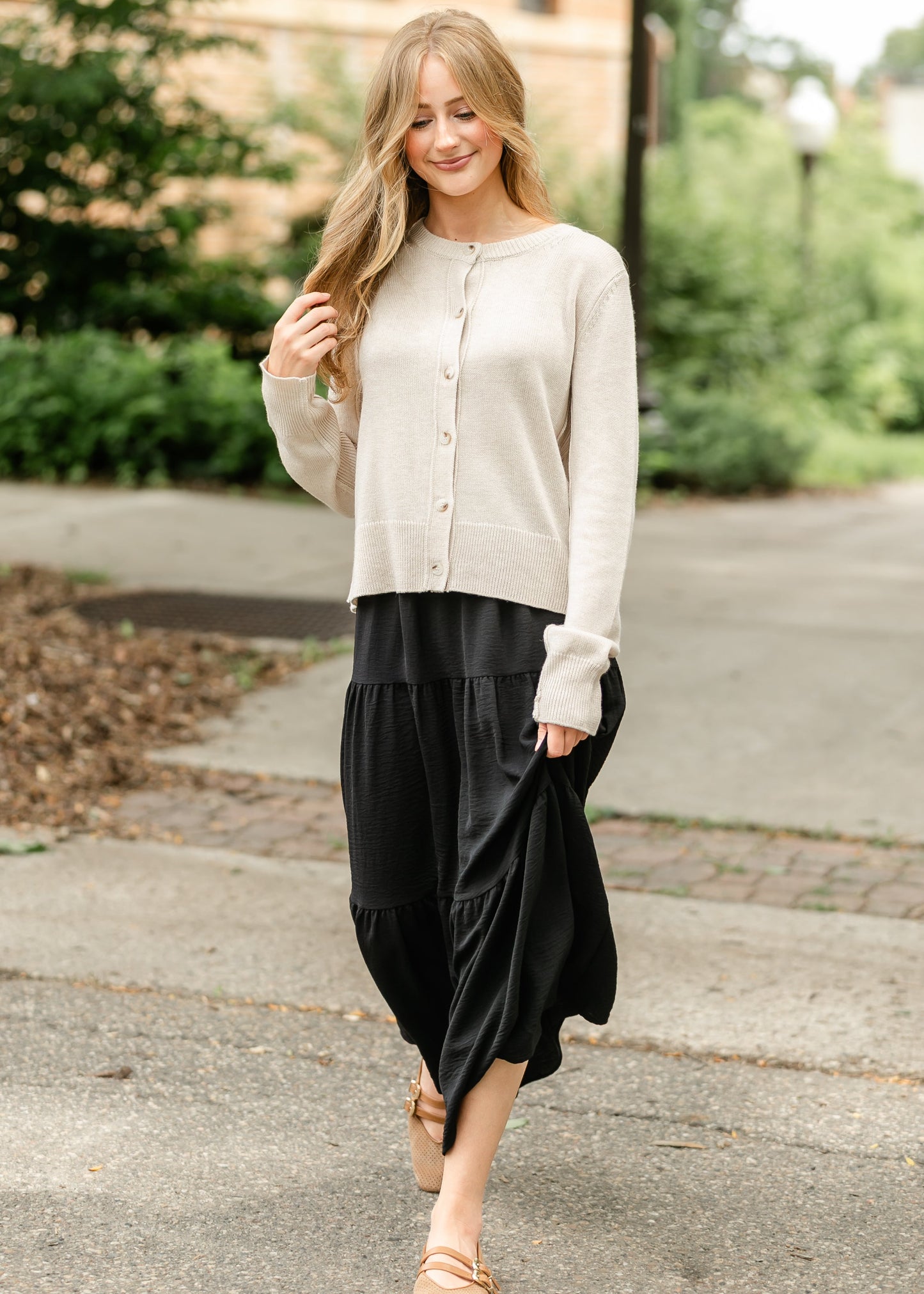 Ultra Soft Button Up Cardigan FF Tops