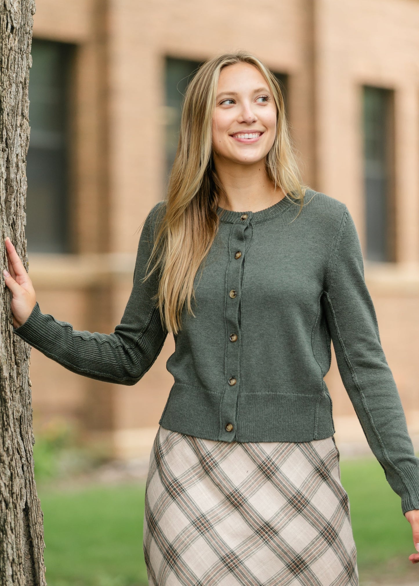 Ultra Soft Button Up Cardigan FF Tops