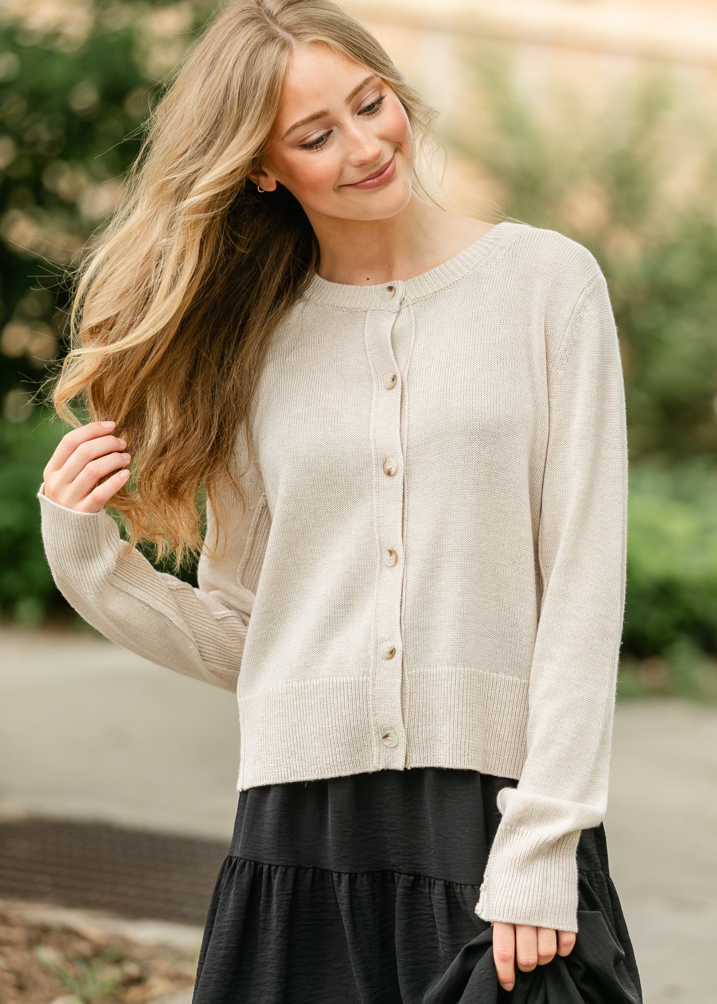 Ultra Soft Button Up Cardigan FF Tops