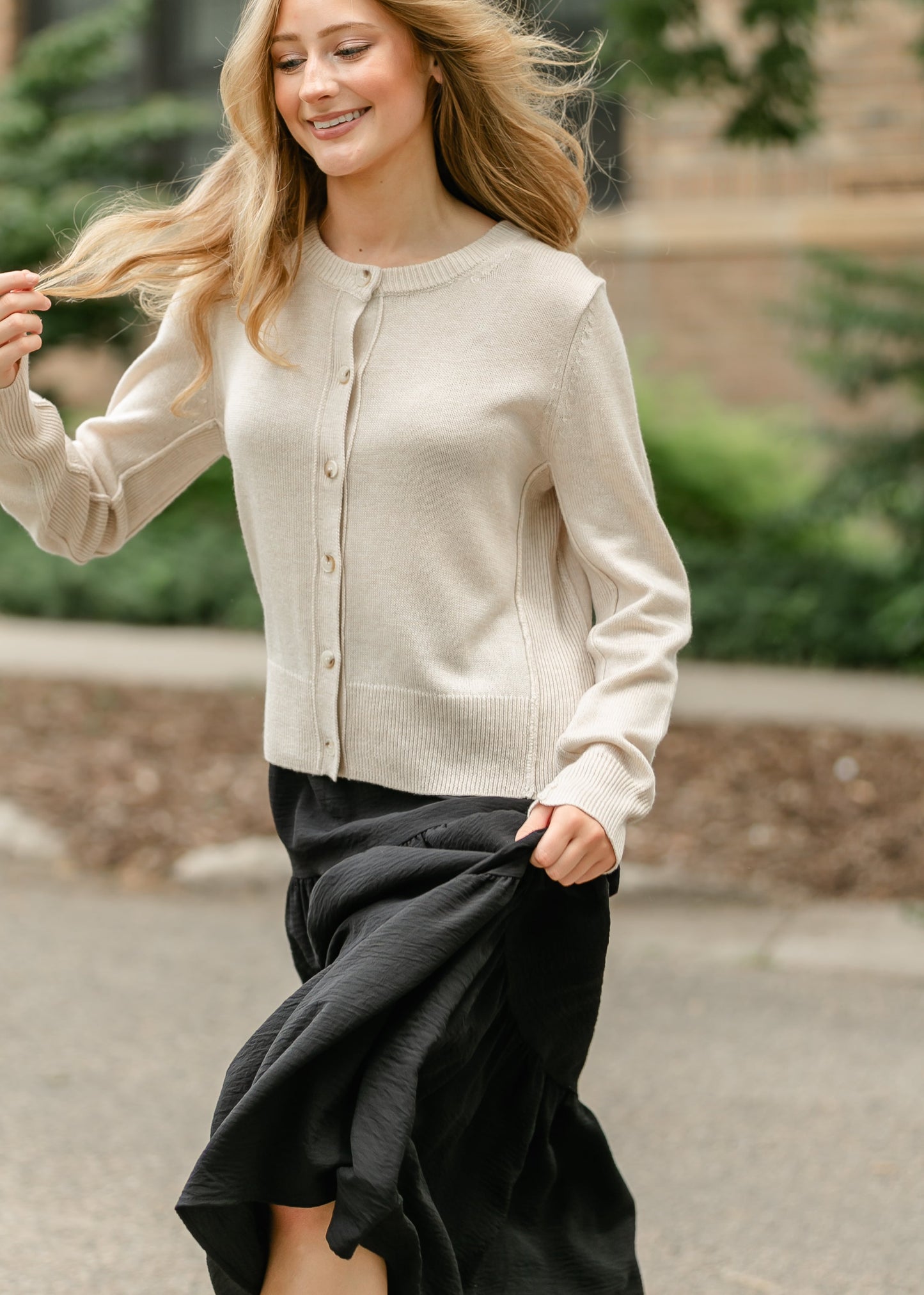 Ultra Soft Button Up Cardigan FF Tops