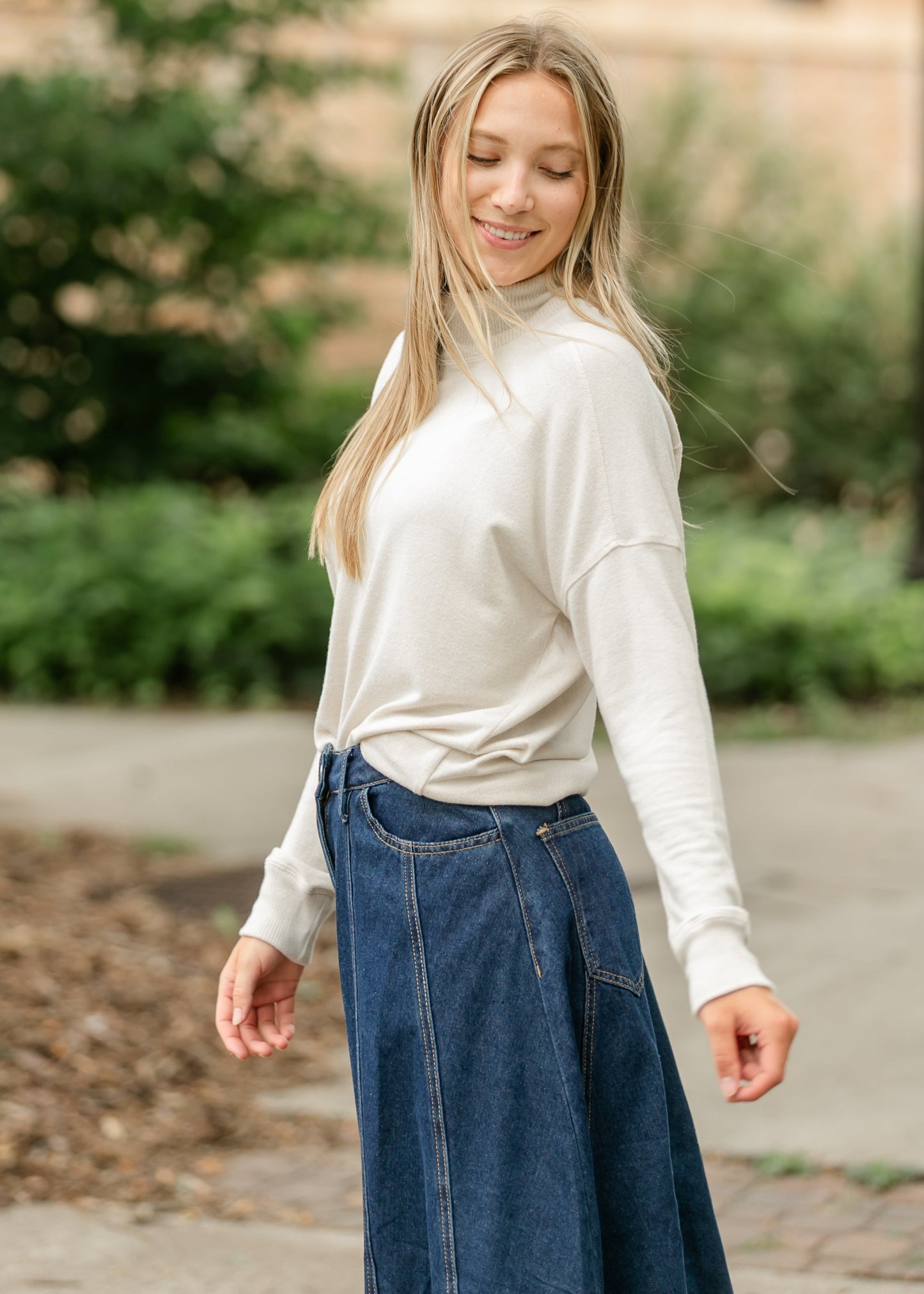 Ultra Soft Turtleneck Tee FF Tops