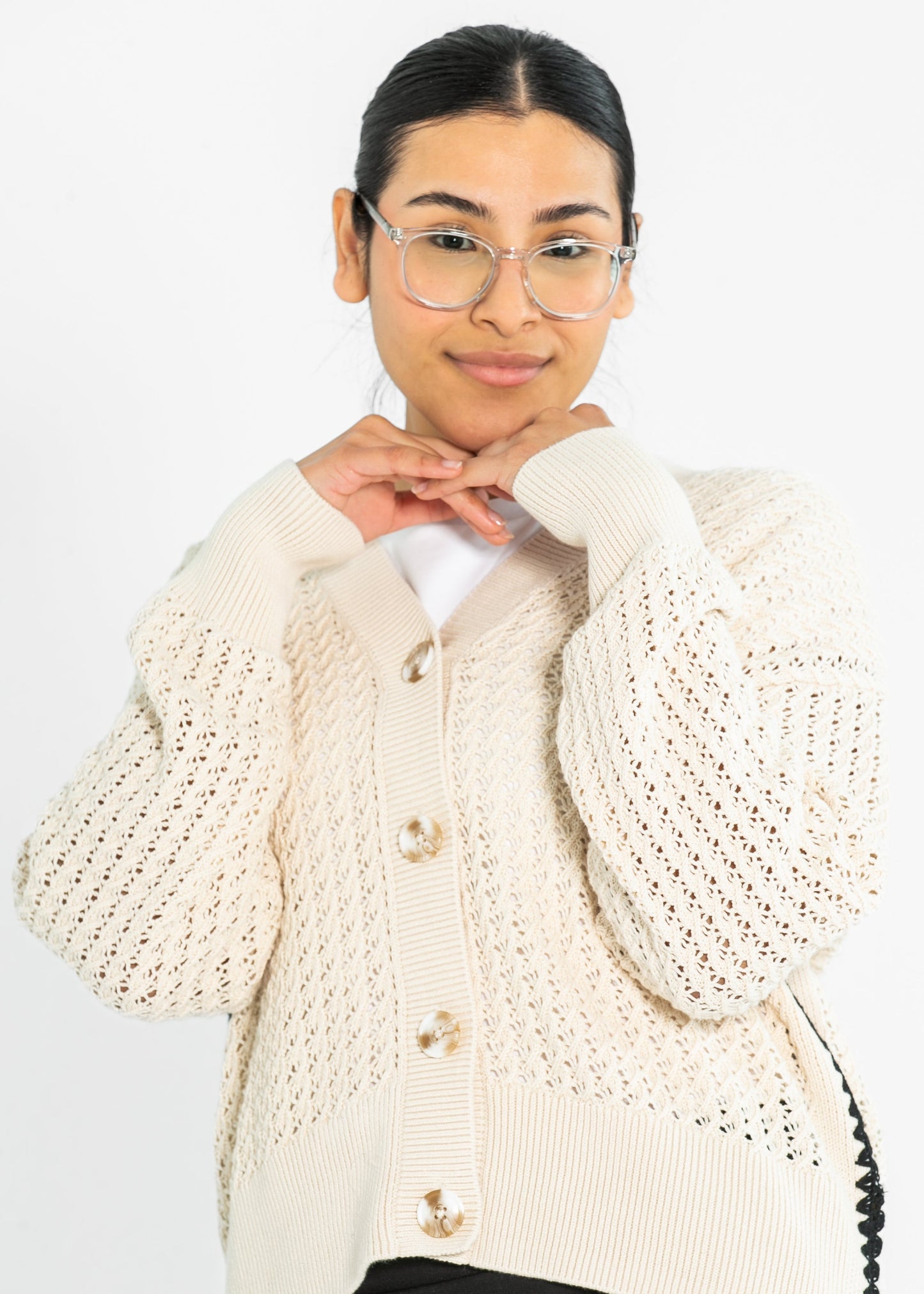 VARLEY® Astell Relaxed Knit Cardigan FF Tops